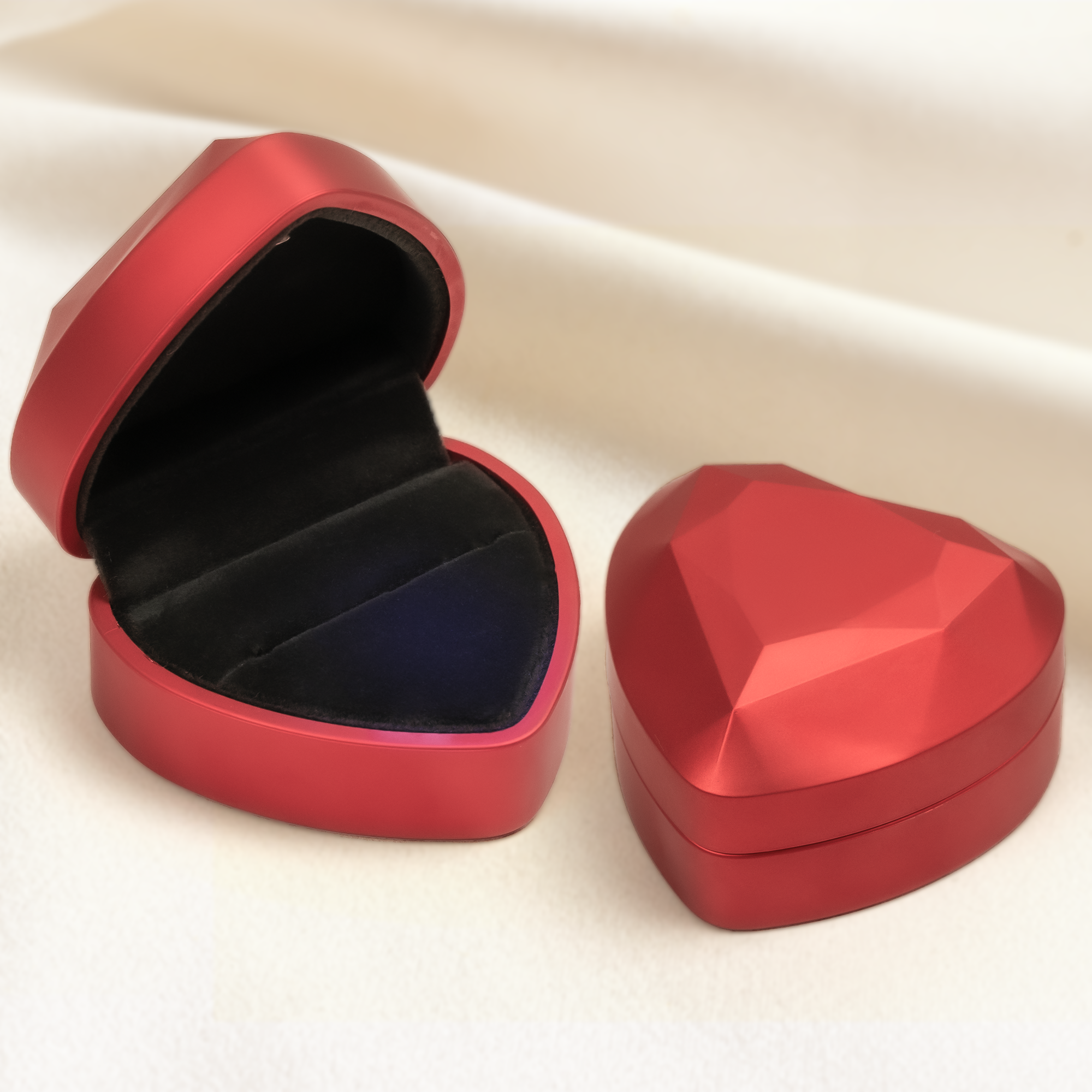 Heart-Shaped Ring Box - Perfect Pairing