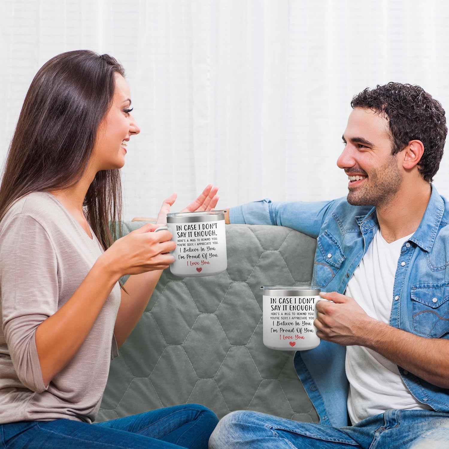 In Case I Don't Say It Enough Couples - 14oz Coffee Tumbler