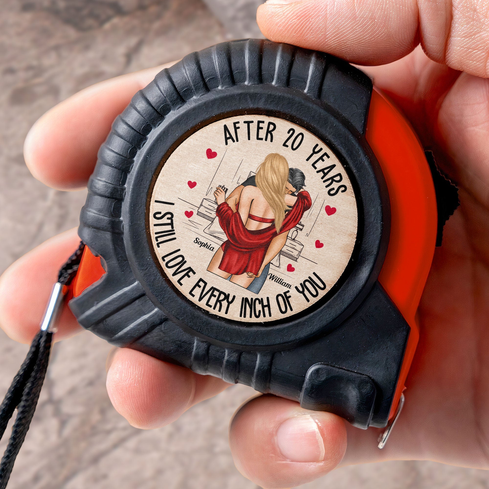 After All Years I Still Love Every Inch Of You - Personalized Tape Measure