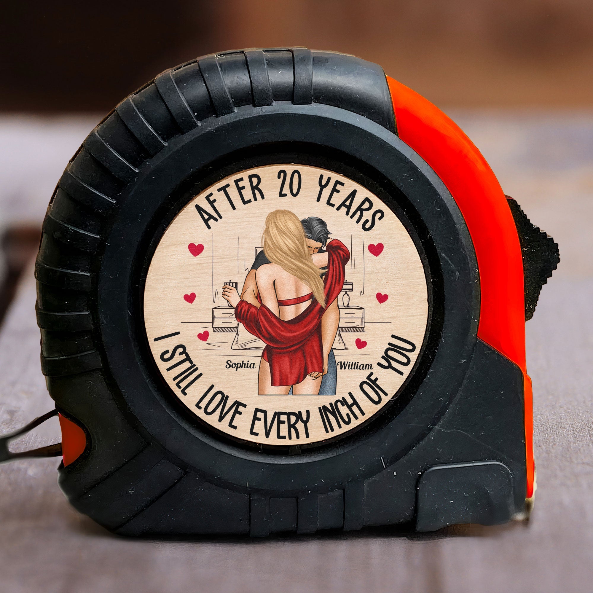 After All Years I Still Love Every Inch Of You - Personalized Tape Measure