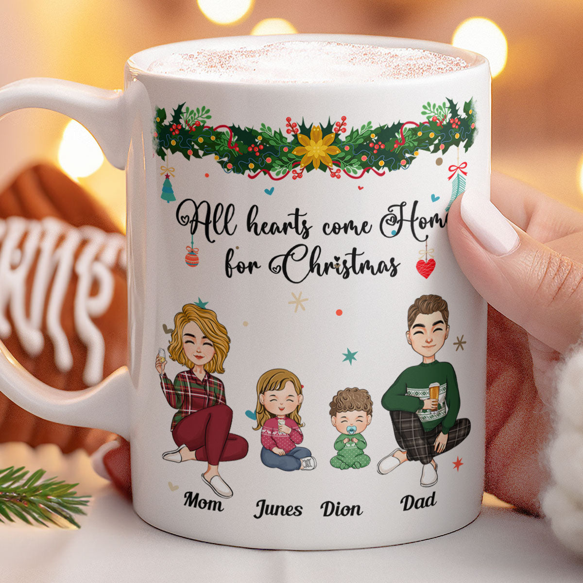 All Hearts Come Home - Personalized Mug