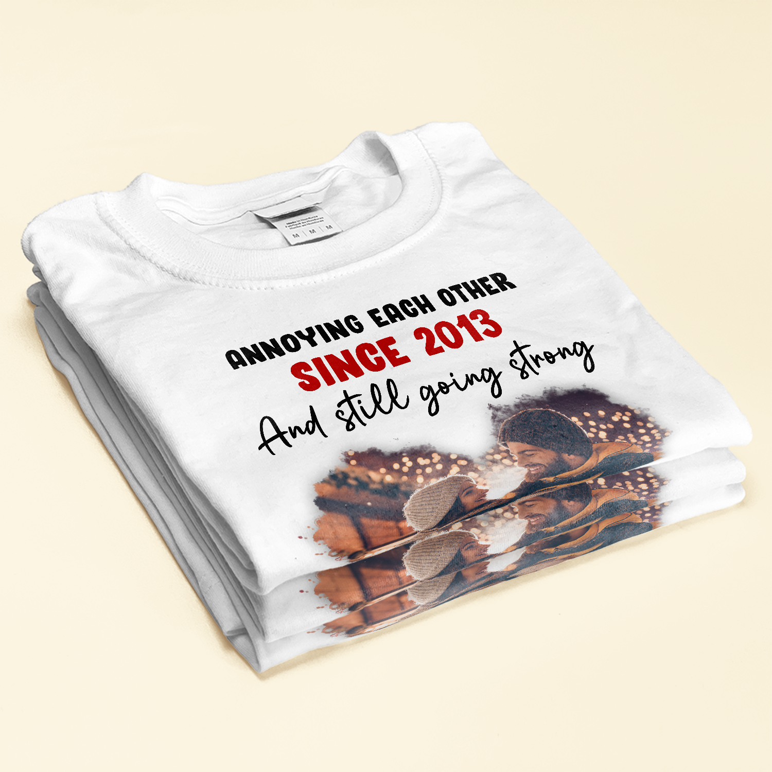 Annoying Each Other - Personalized Photo Matching Shirt