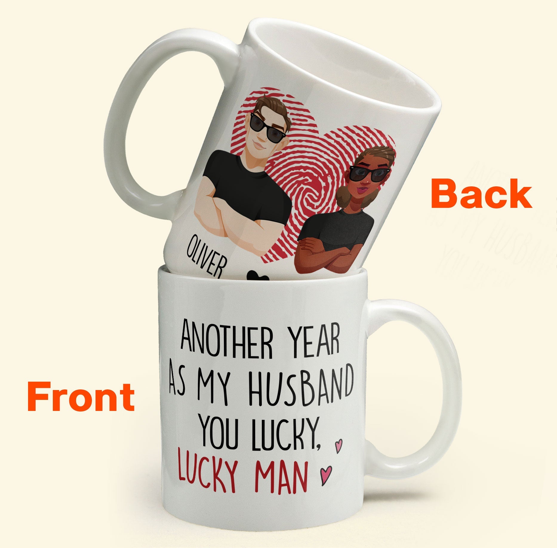 Another Year As My Husband/ Wife - Personalized Mug