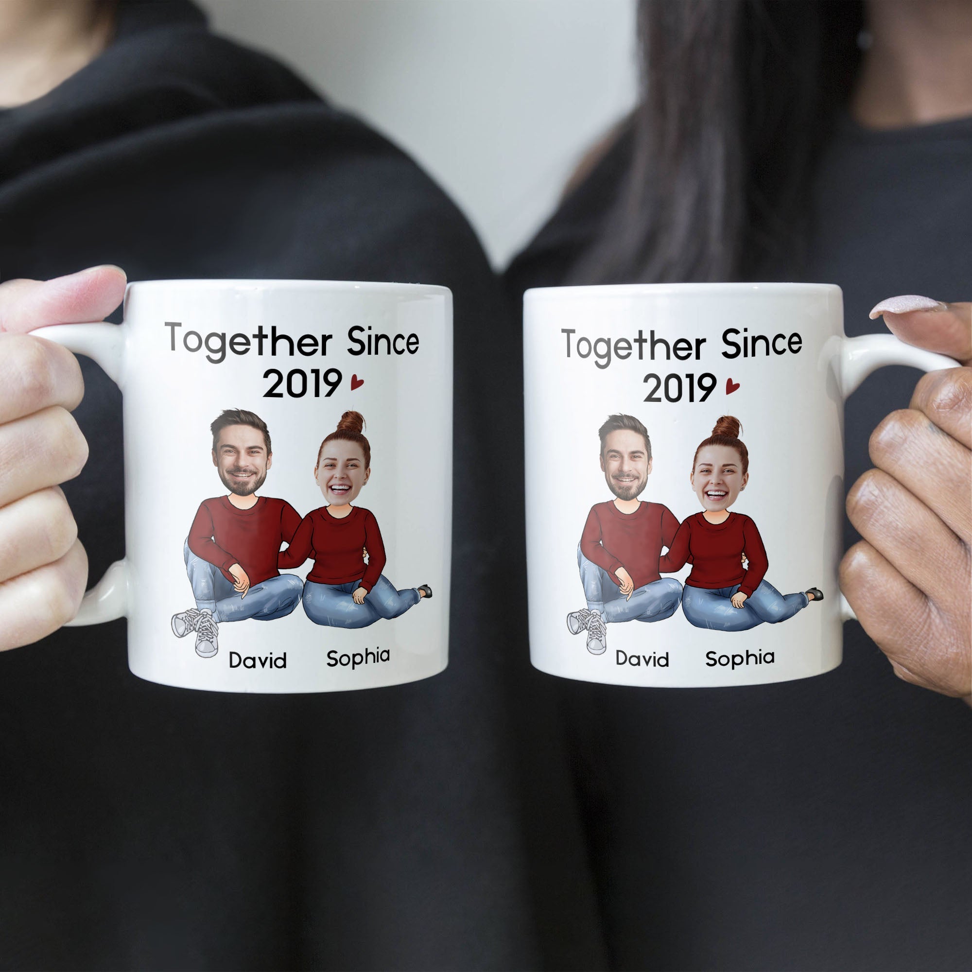 Babe Together Since - Personalized Mug