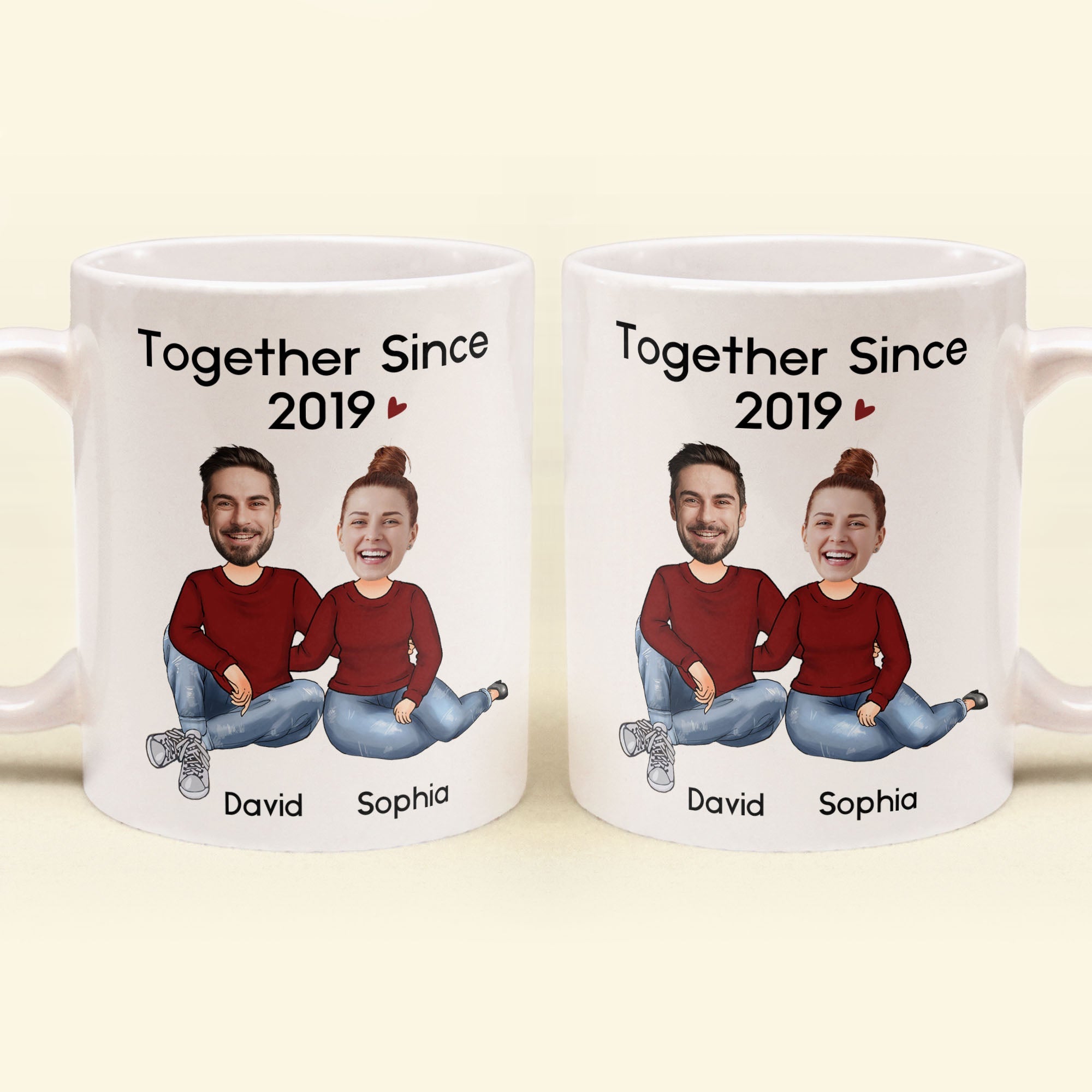 Babe Together Since - Personalized Mug