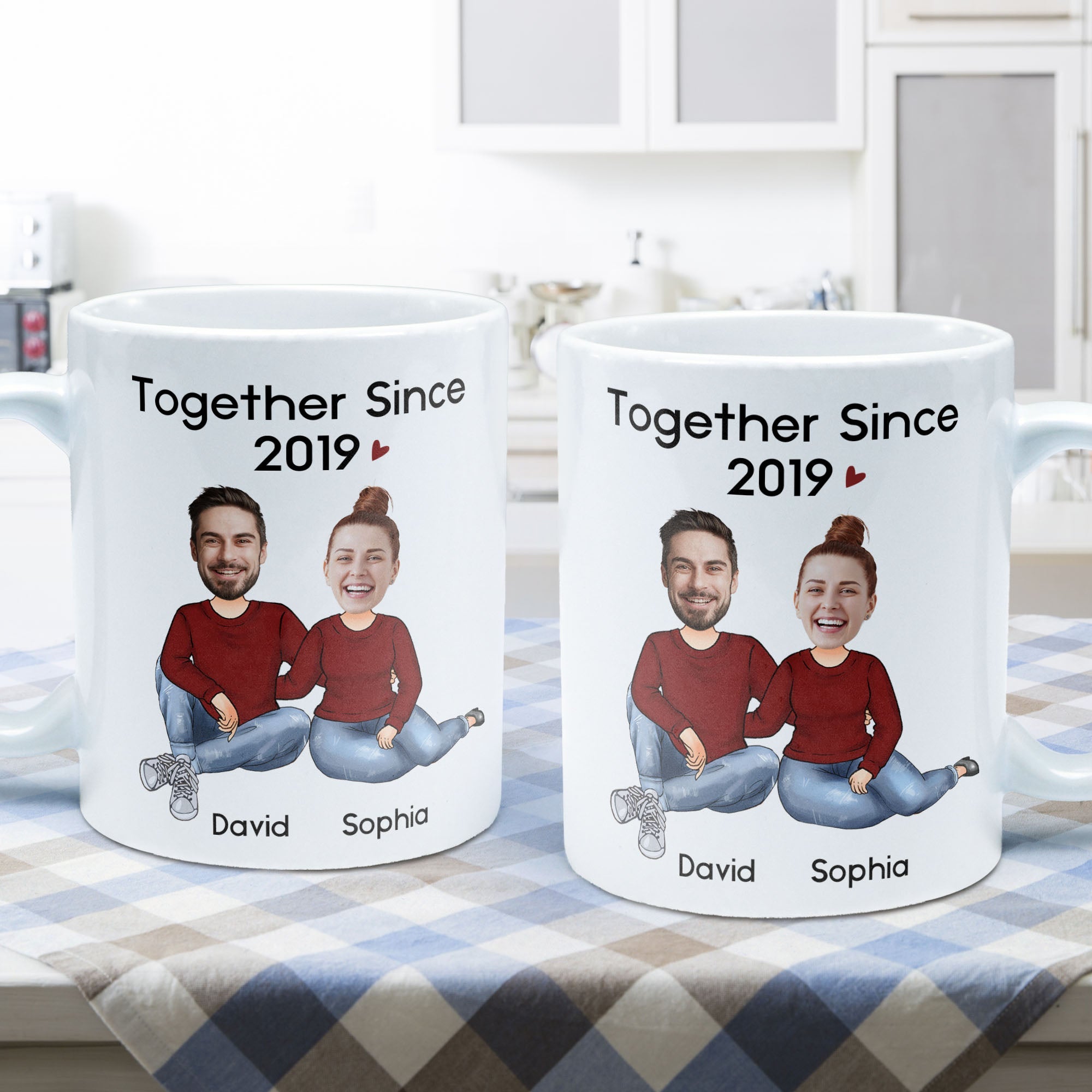 Babe Together Since - Personalized Mug