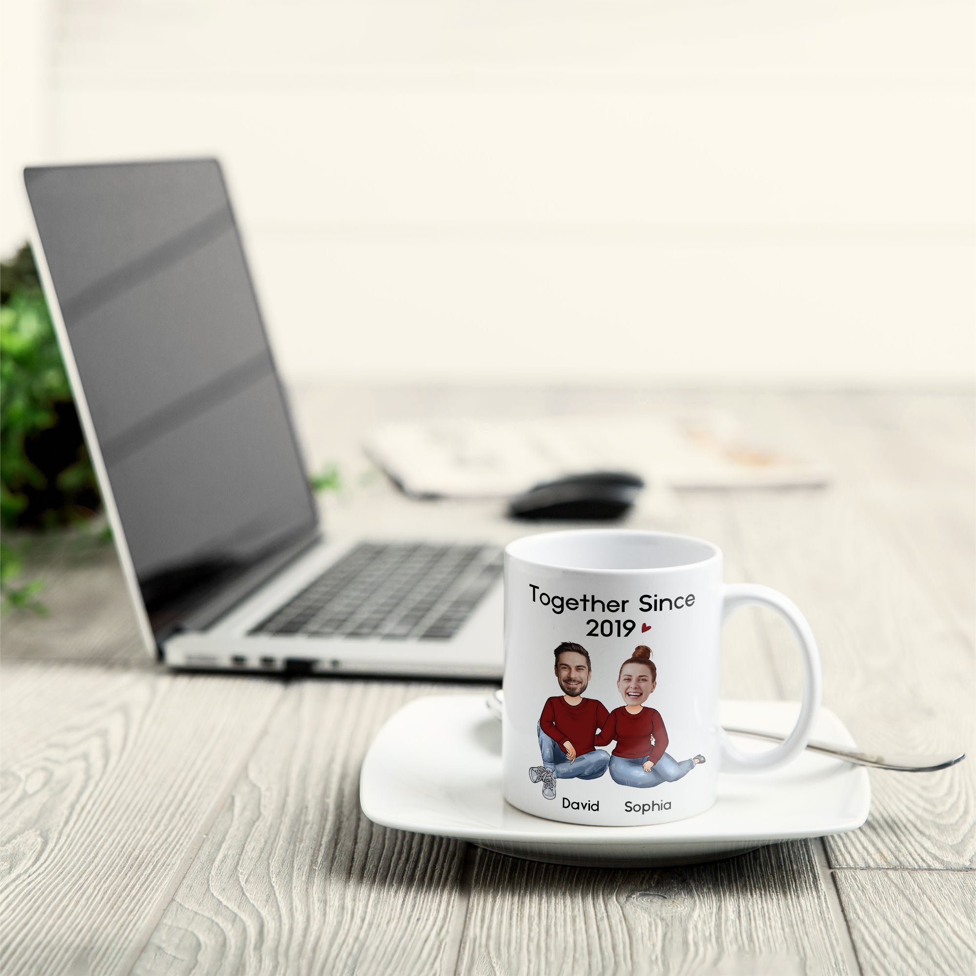 Babe Together Since - Personalized Mug