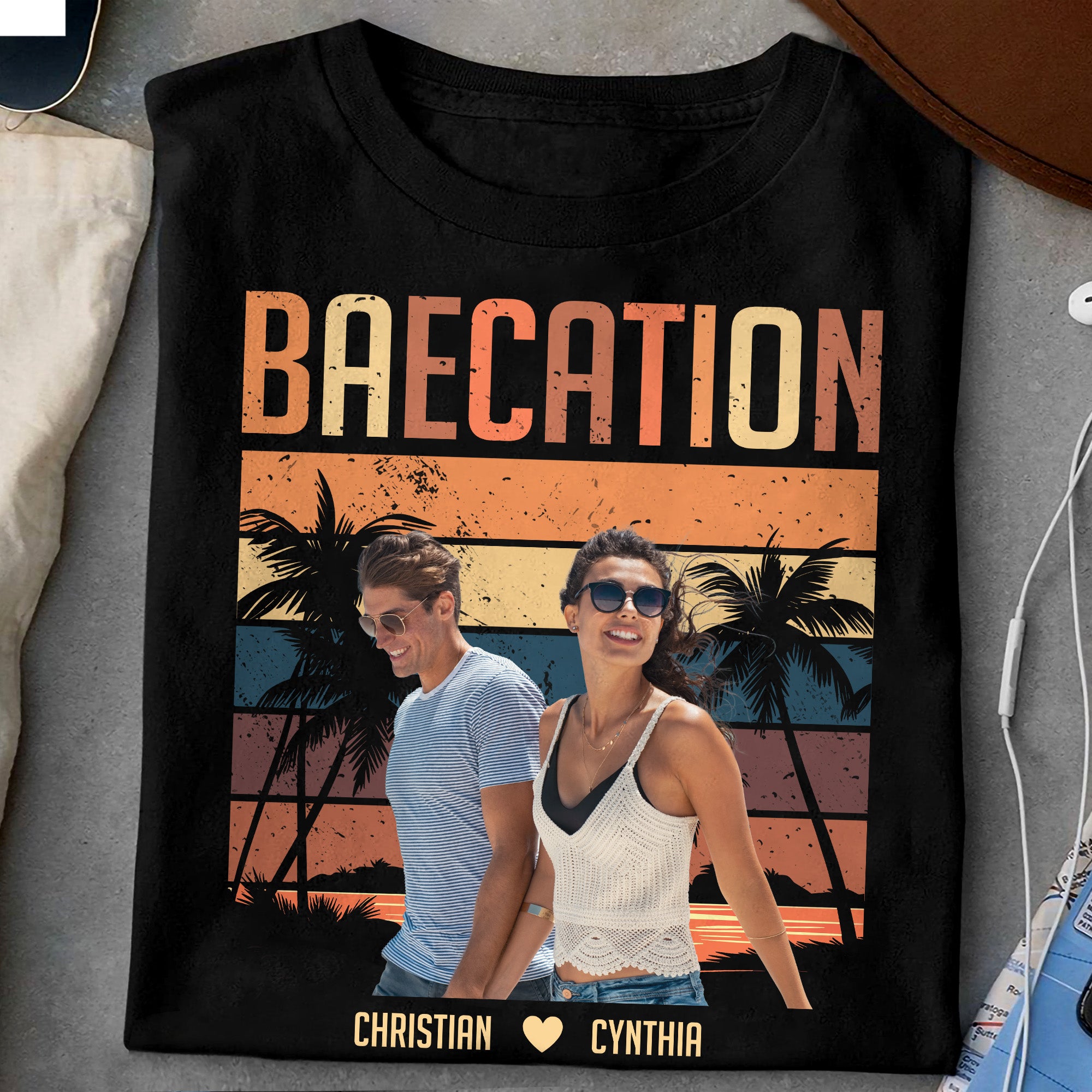 Baecation - Personalized Photo Shirt