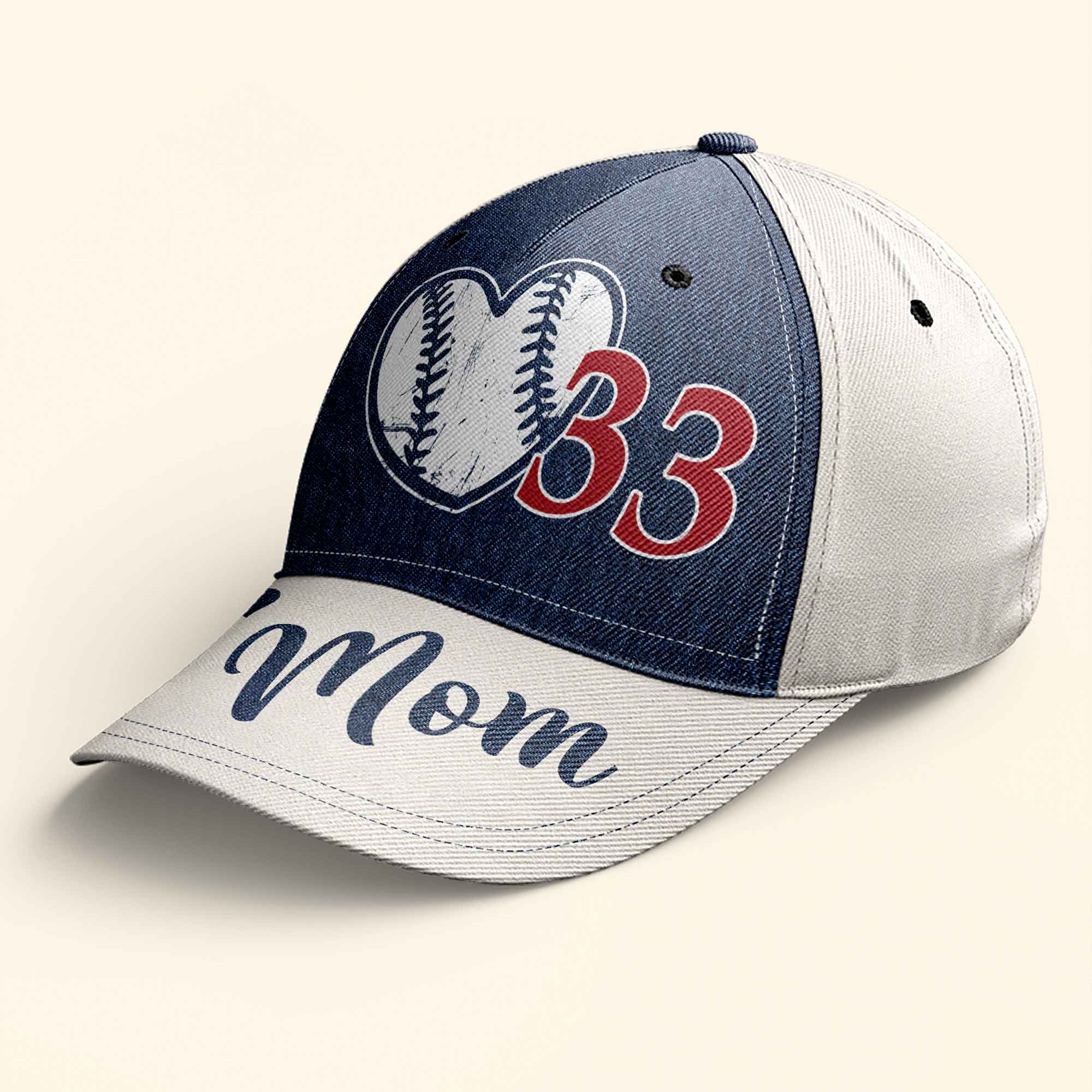 Baseball Mom - Personalized Classic Cap