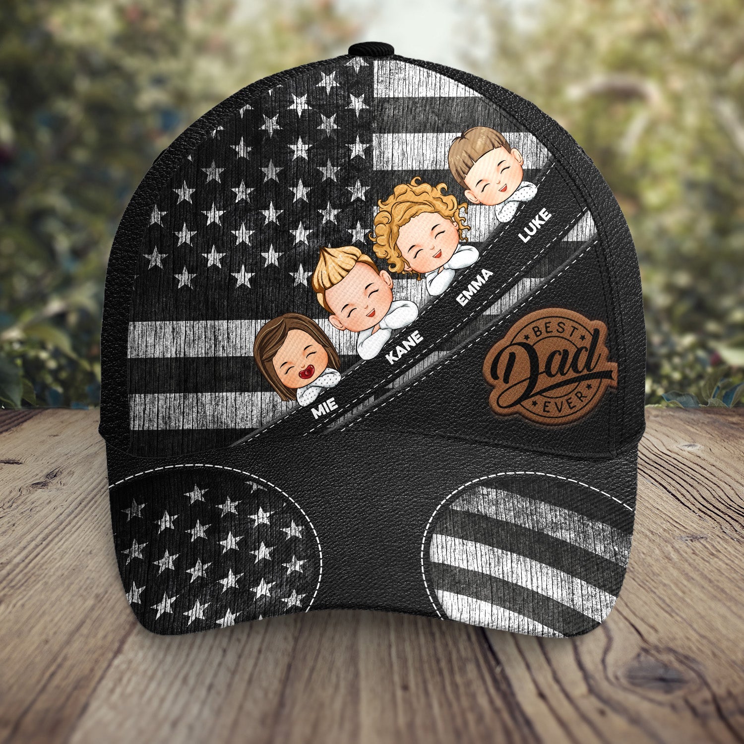 Best Dad Ever Ver 2 - Personalized Classic Cap