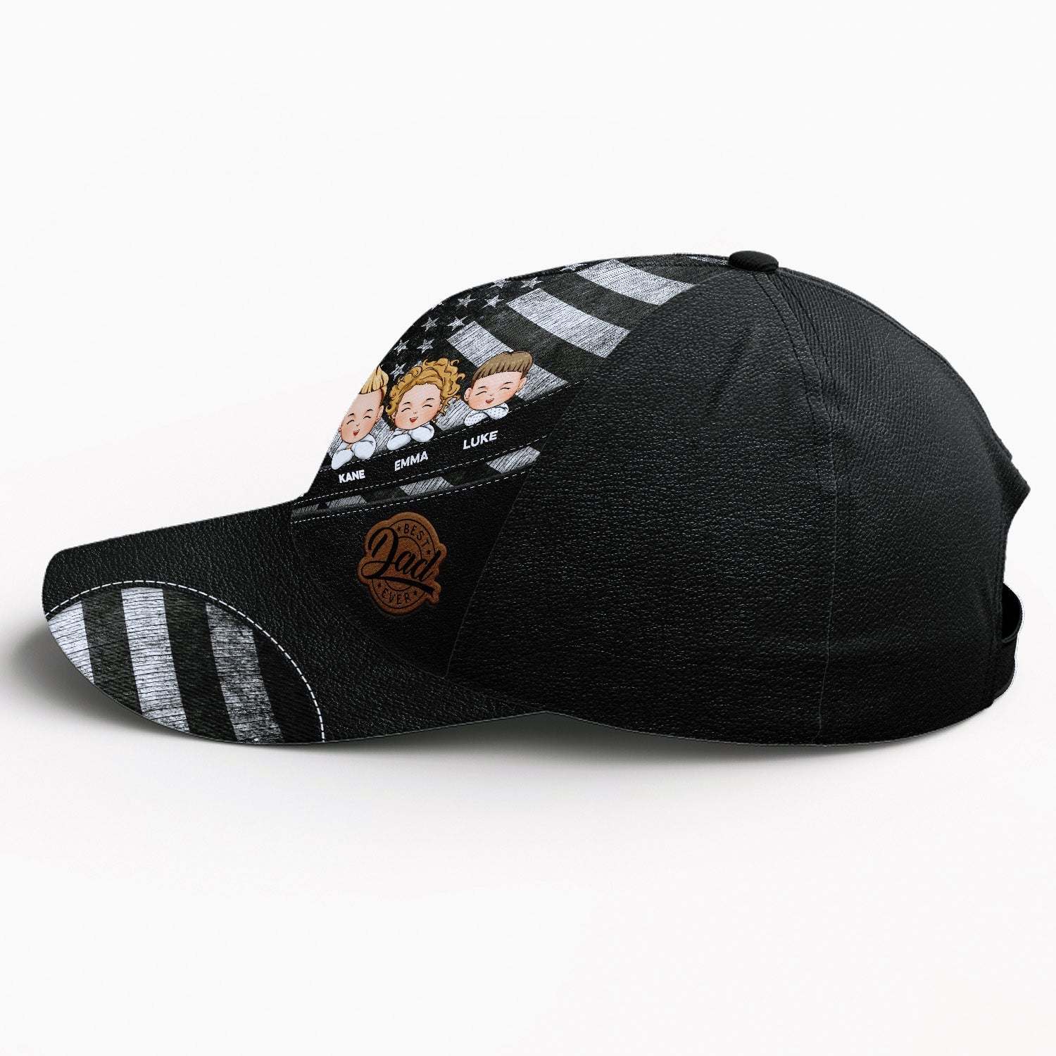 Best Dad Ever Ver 2 - Personalized Classic Cap