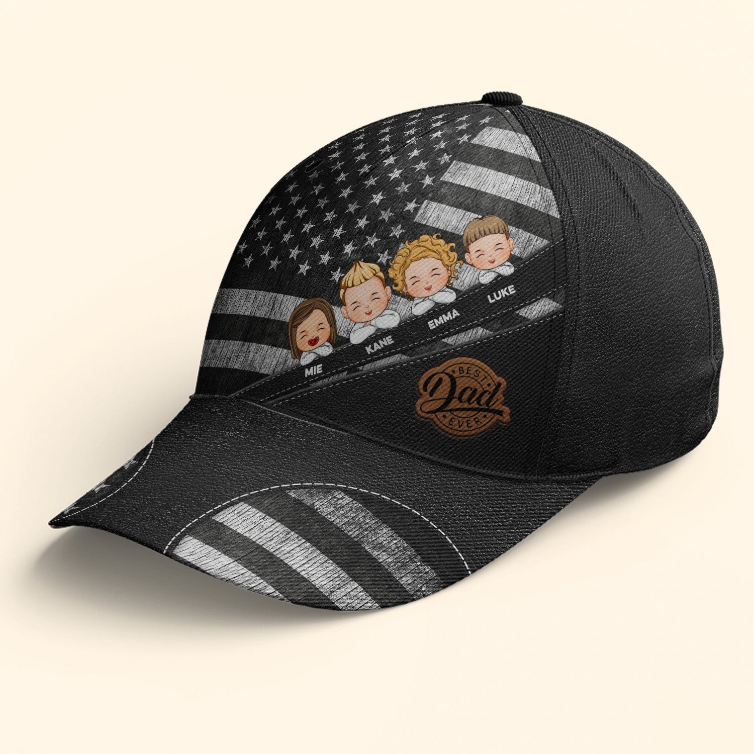 Best Dad Ever Ver 2 - Personalized Classic Cap