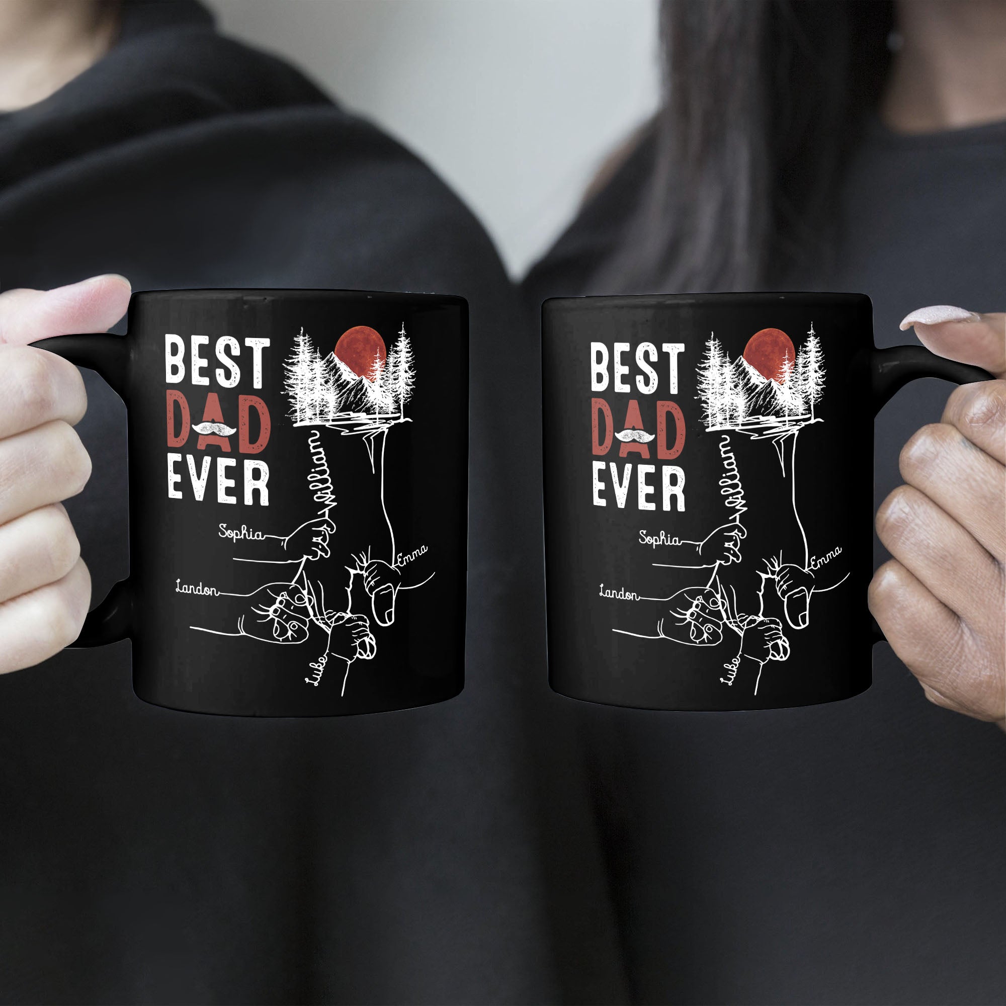 Best Dad Ever - Personalized Mug