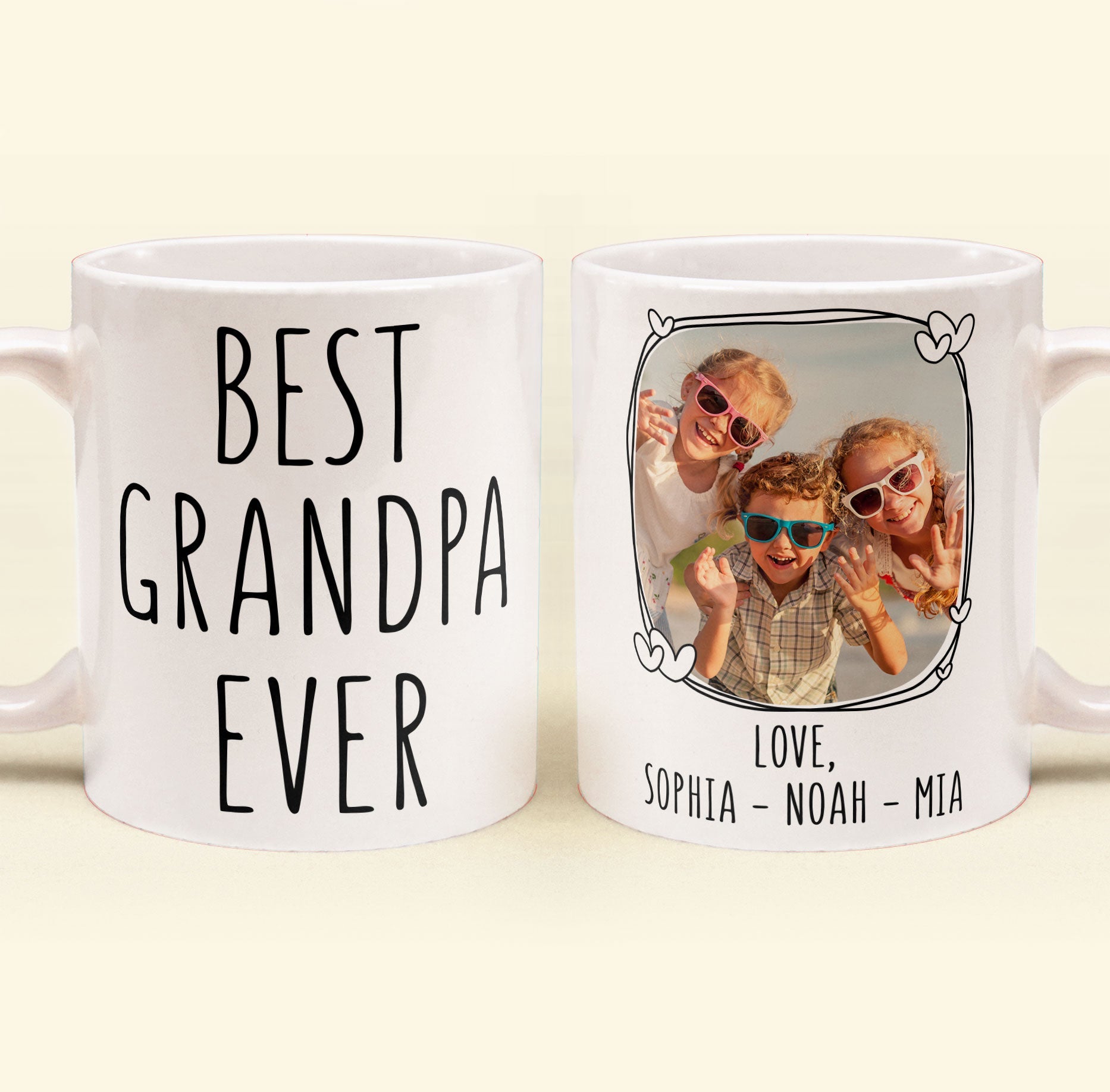 Best Grandpa/Grandma/Dad/Mom/Aunt - Personalized Mug