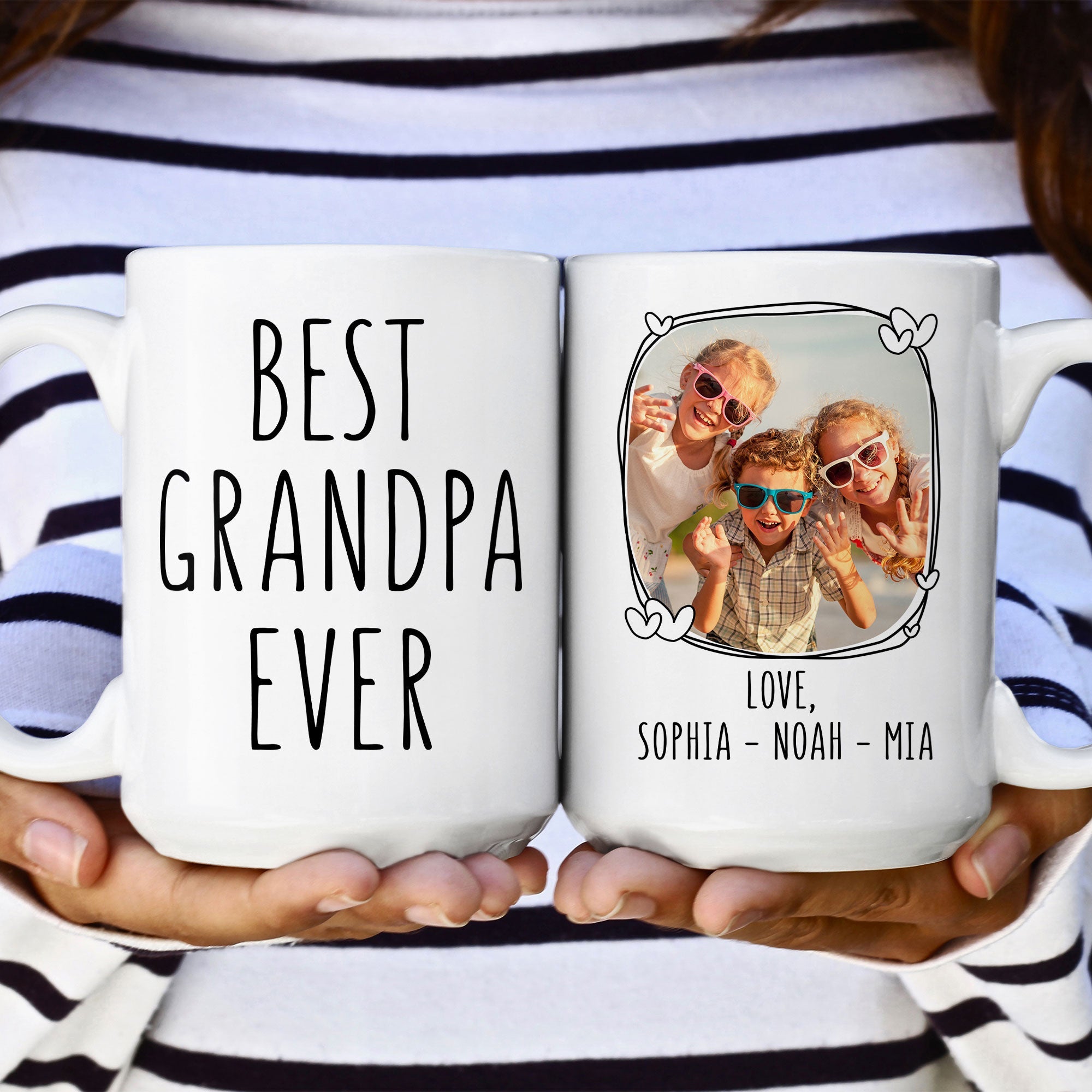 Best Grandpa/Grandma/Dad/Mom/Aunt - Personalized Mug