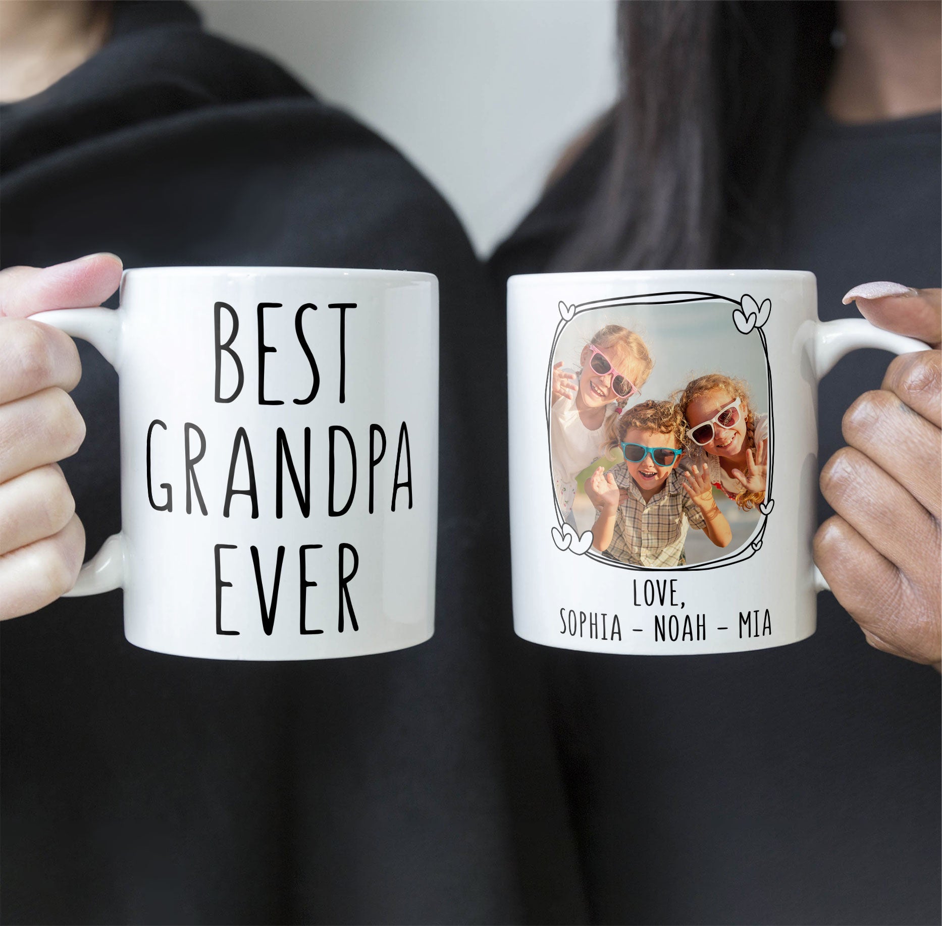 Best Grandpa/Grandma/Dad/Mom/Aunt - Personalized Mug