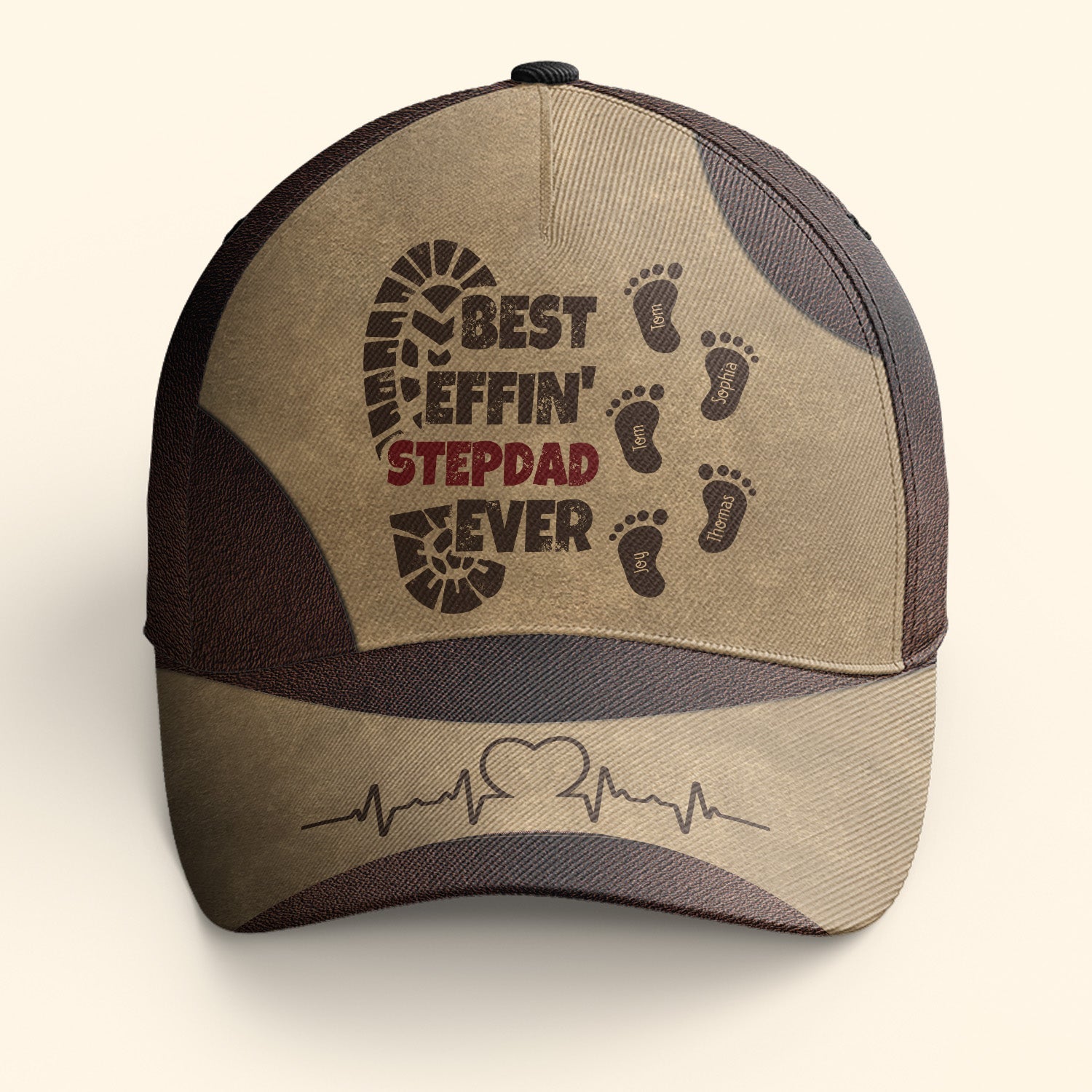 Best Stepdad Ever Father's Day Gift - Personalized Classic Cap