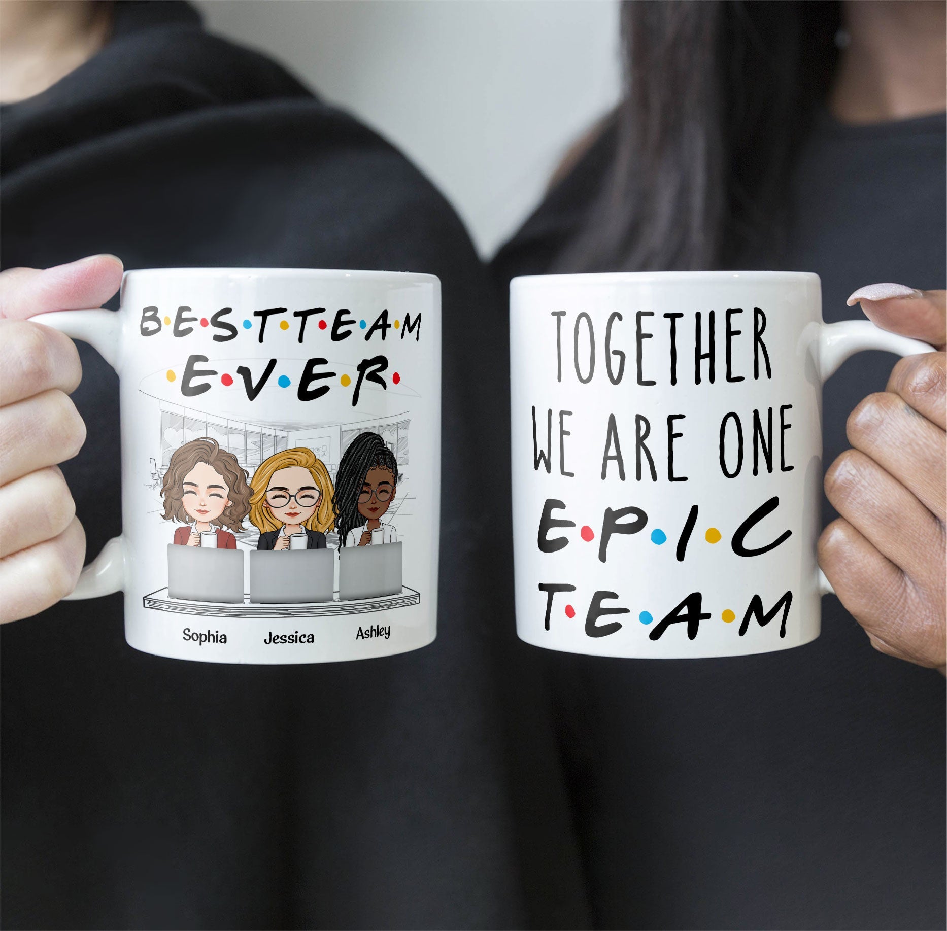 Best Team Ever 2 - Personalized Mug