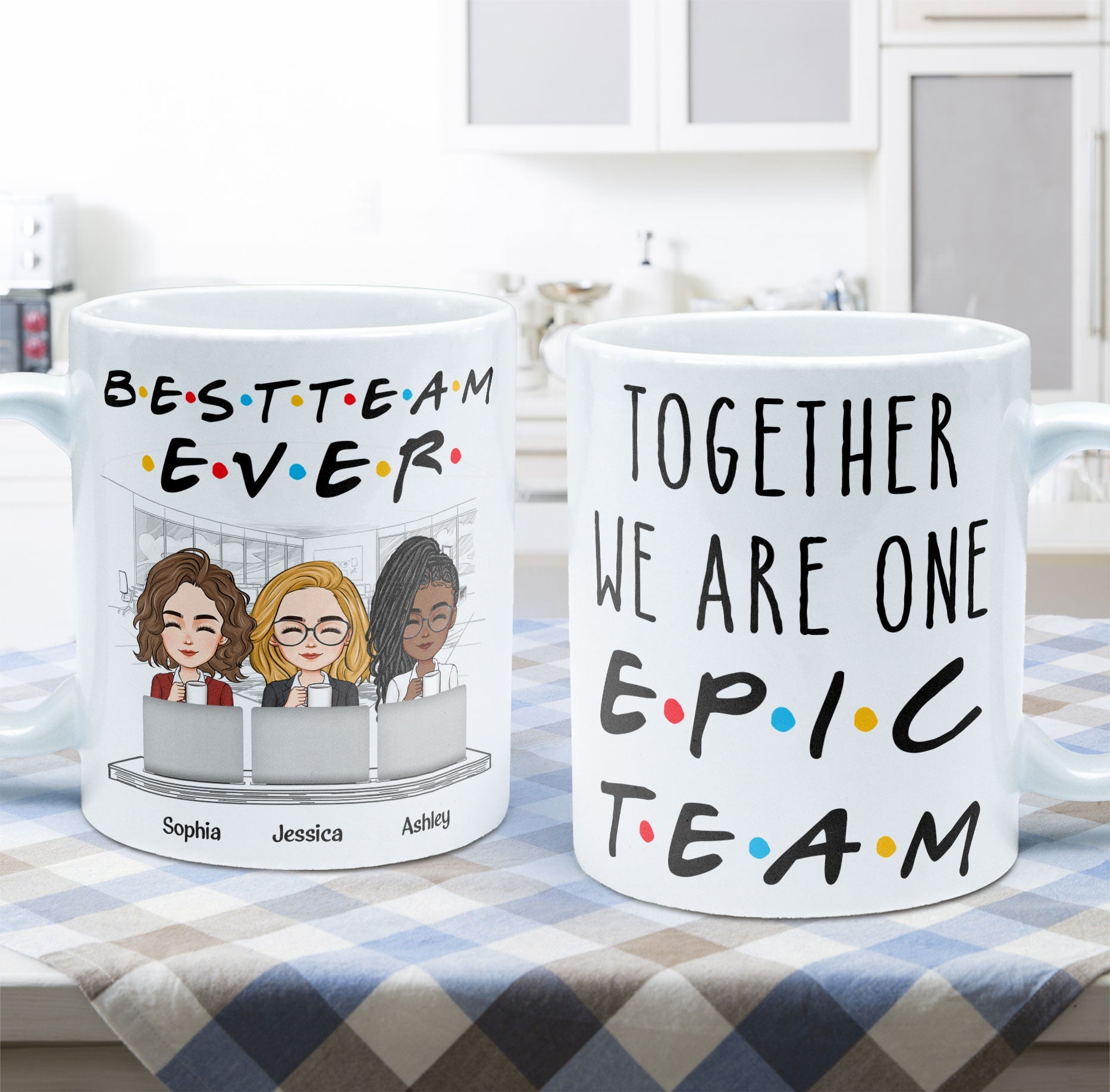 Best Team Ever 2 - Personalized Mug