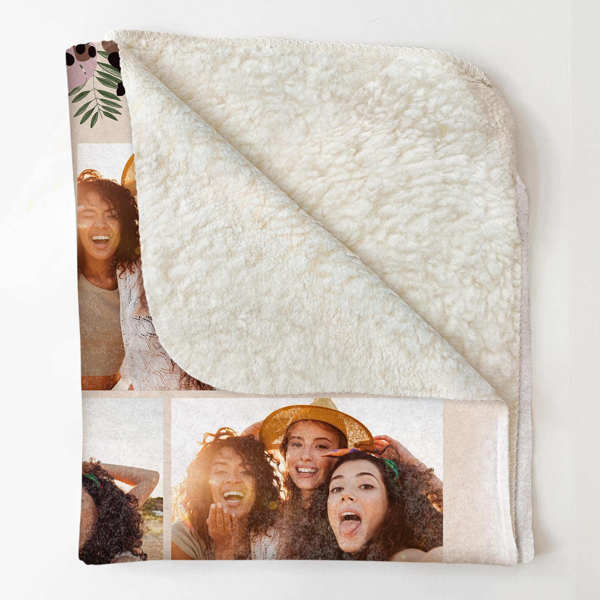 Besties Friends You Will Always Be The Sister Of My Soul - Personalized Photo Blanket