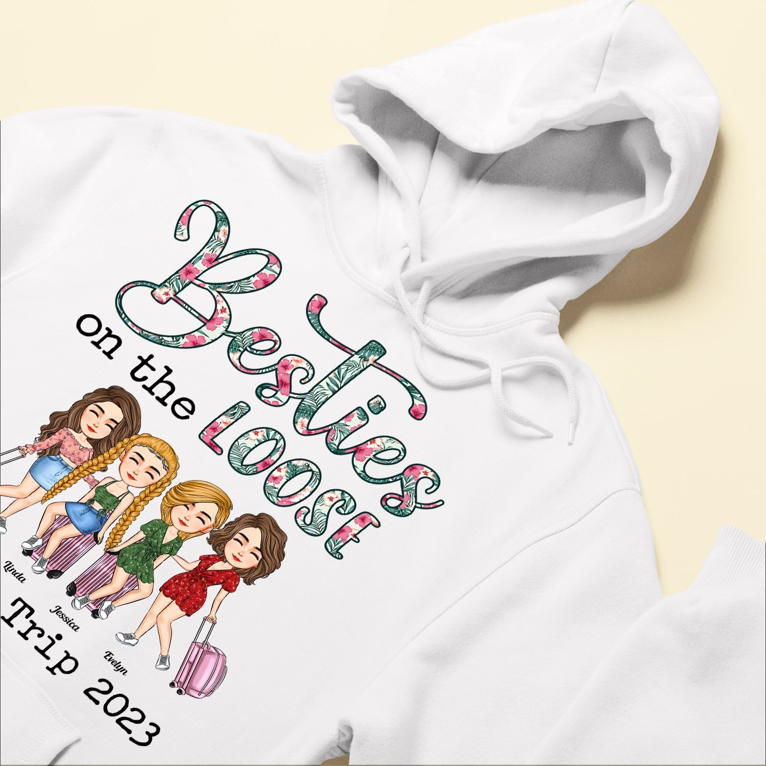 Besties On The Loose - Personalized Shirt