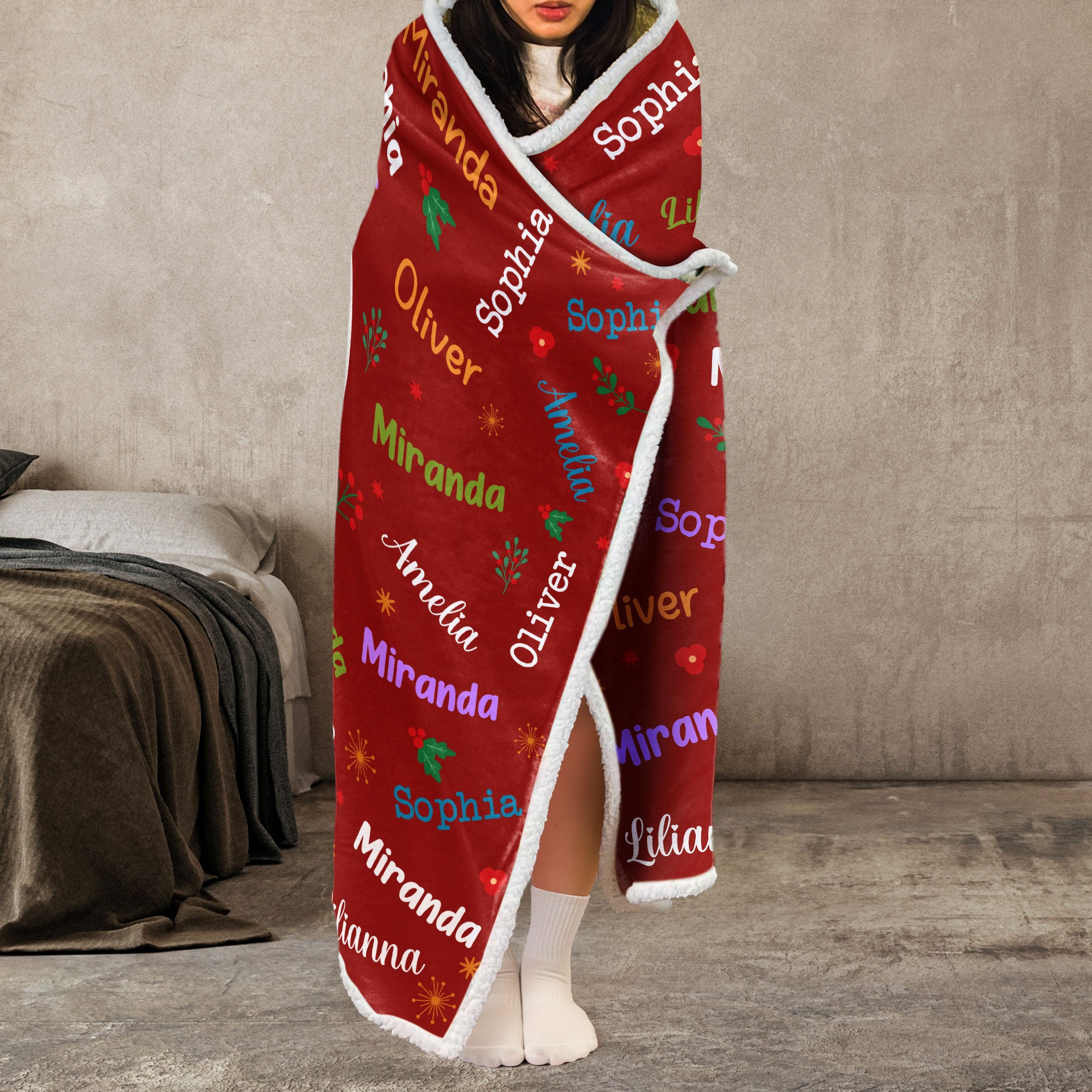 Blessed To Be Called - Personalized Wearable Blanket Hoodie