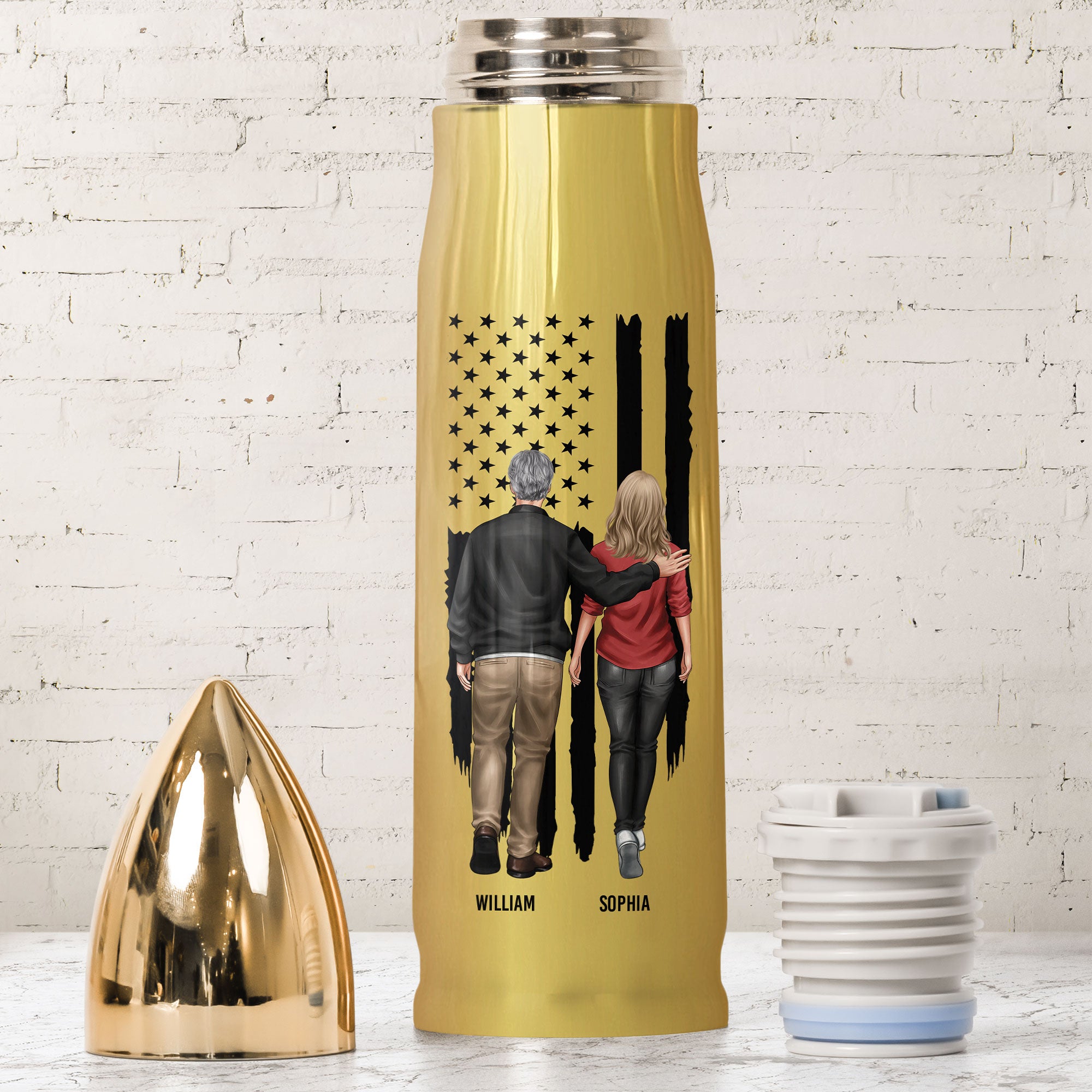 Bullet Tumbler Sometimes You Forget You're Awesome - Personalized Bullet Tumbler