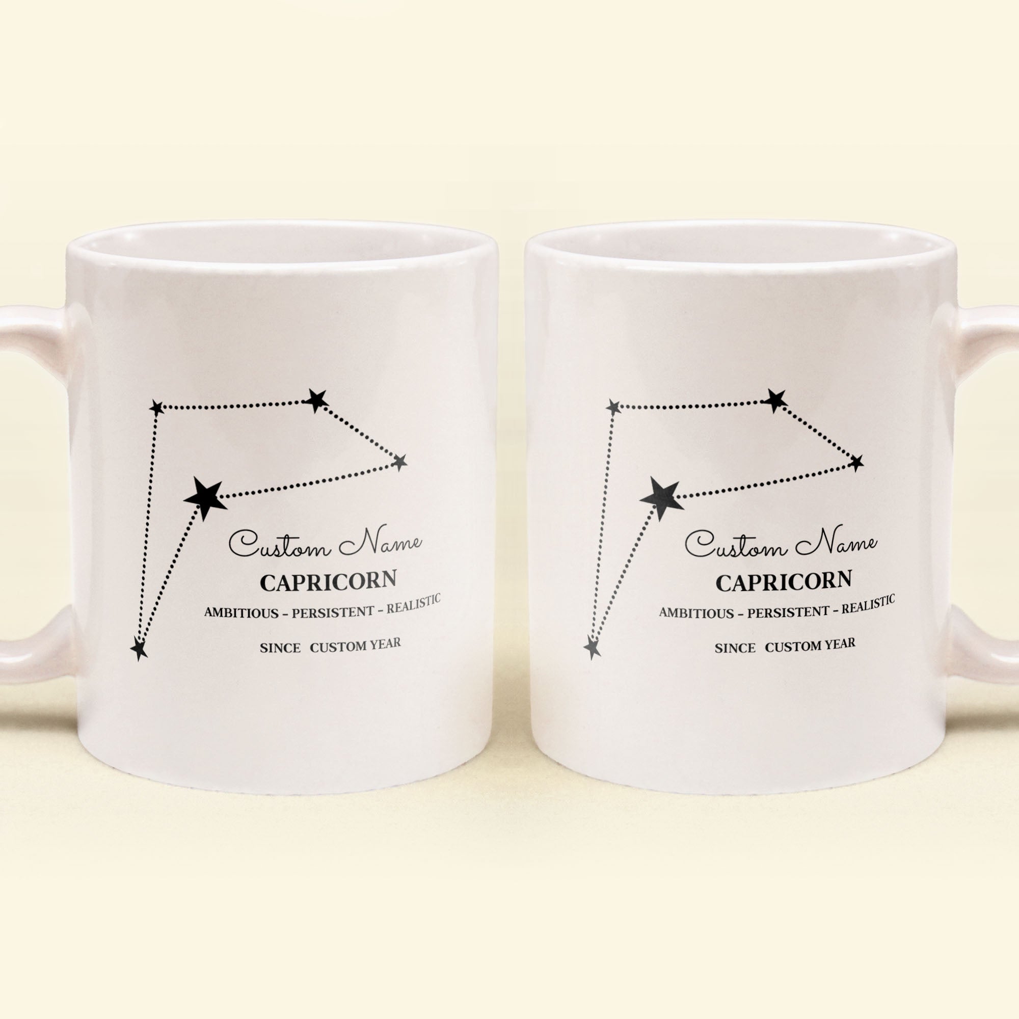 Capricorn Mug - Personalized Mug - Birthday Gift For Friends And Family