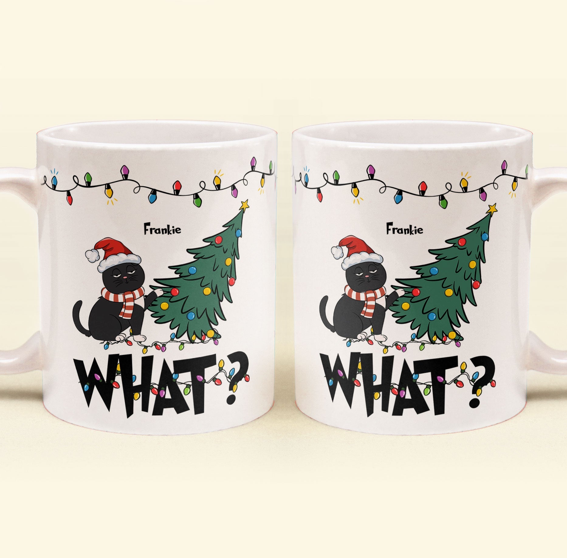 Cat What??? - Personalized Mug