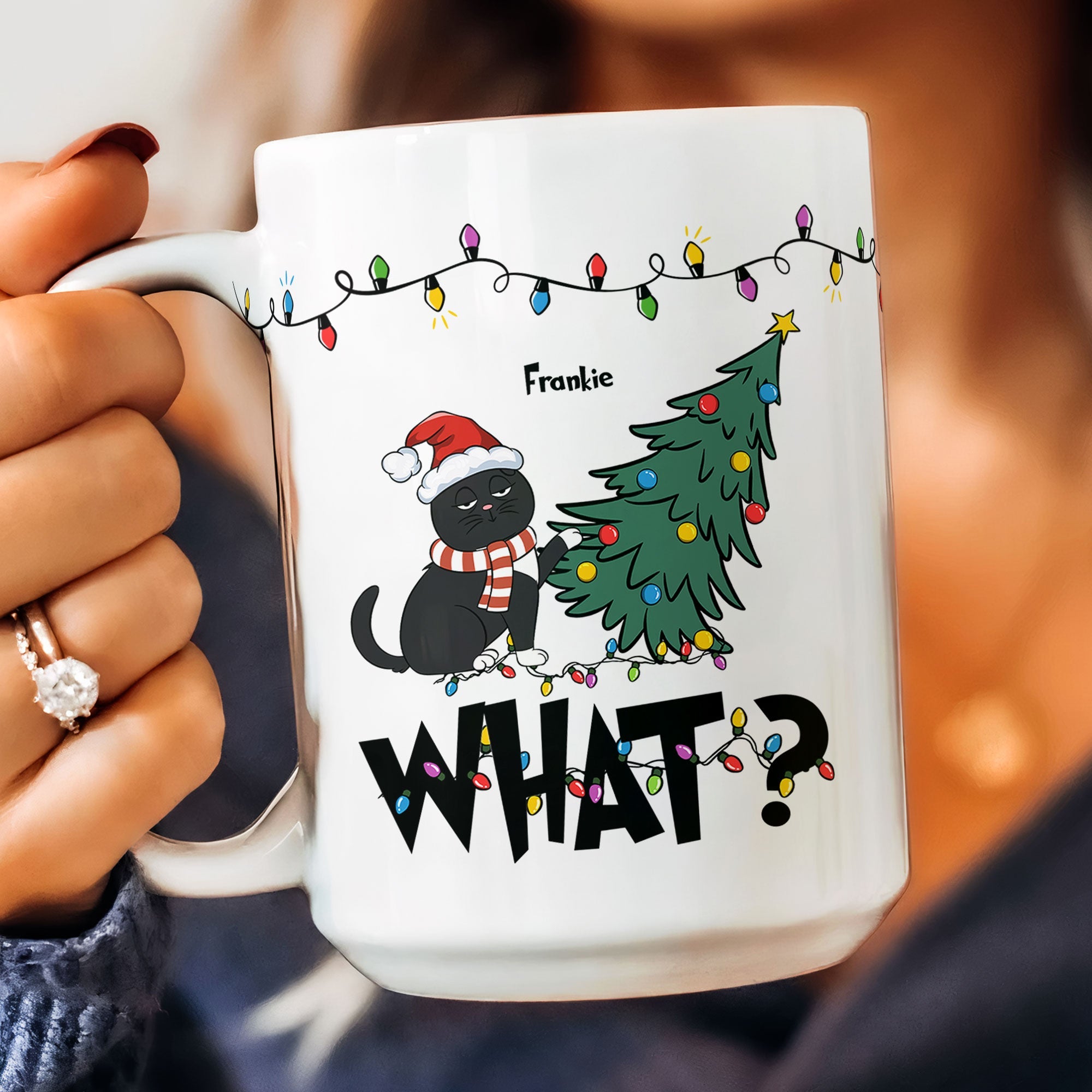 Cat What??? - Personalized Mug