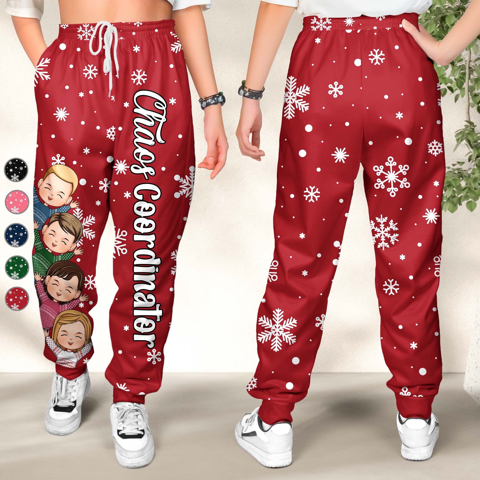 Chaos Coordinator - Christmas - Personalized Sweatpants