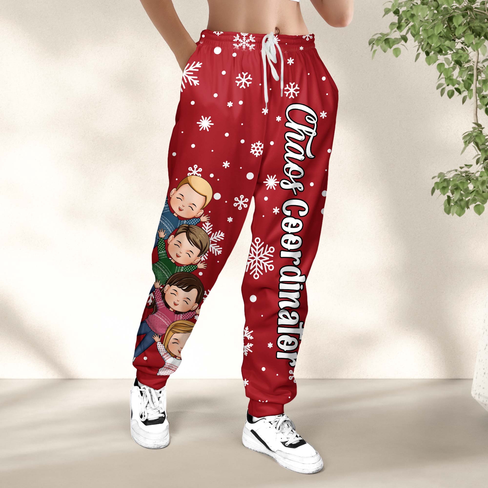 Chaos Coordinator - Christmas - Personalized Sweatpants