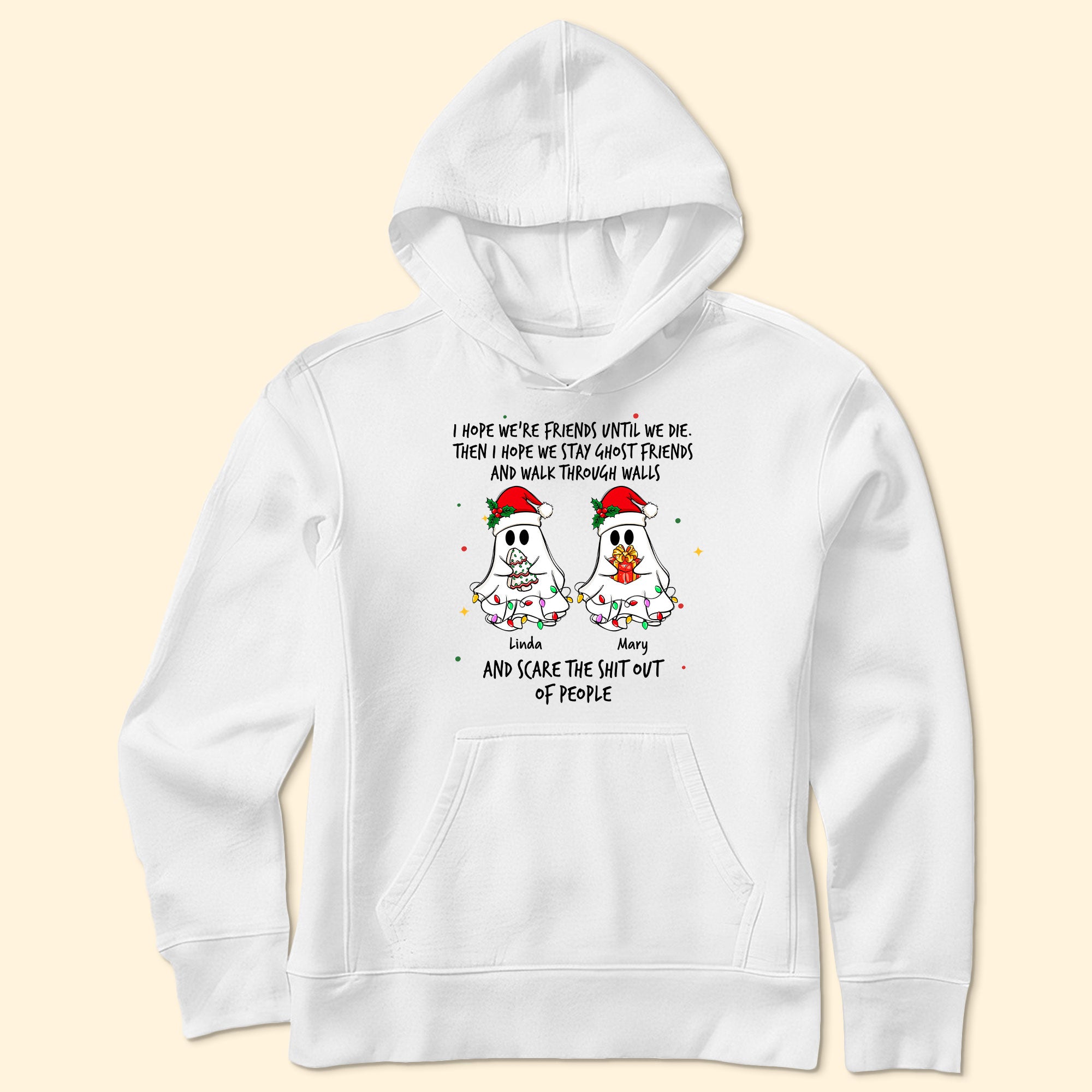 Christmas Ghost Friends - Personalized Shirt