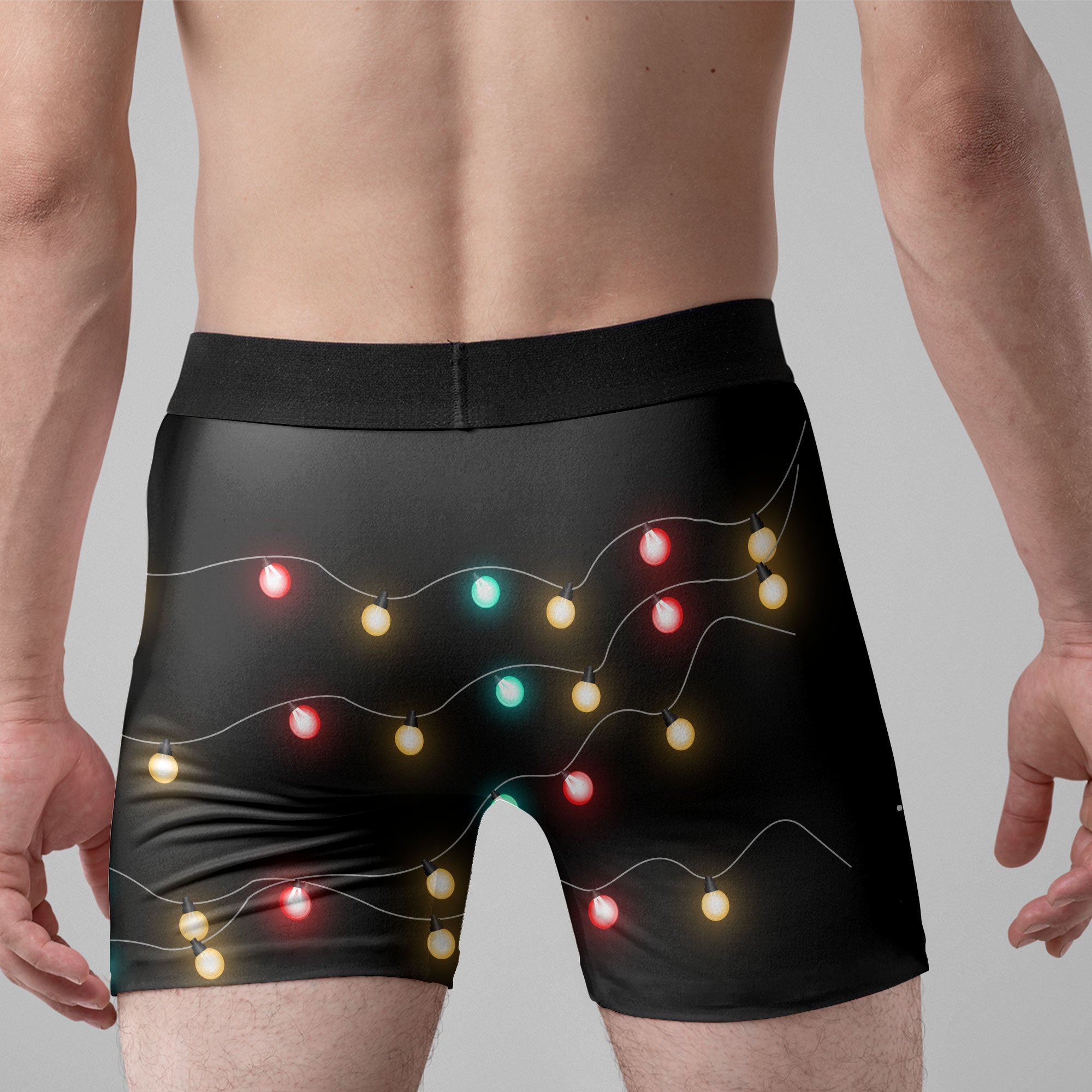 Christmas To Do List Funny - Personalized Men's Boxer Briefs