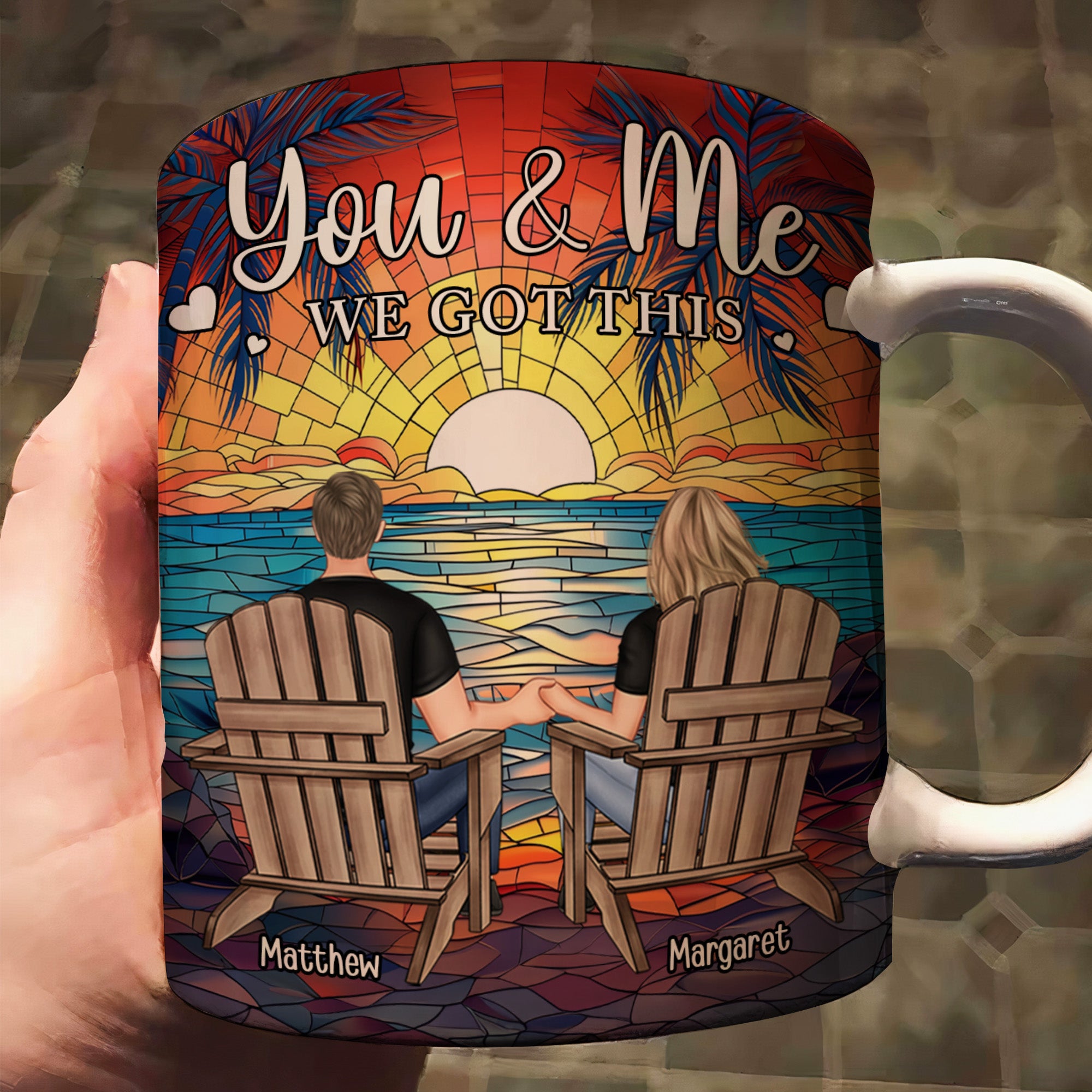 Couple Gift You & Me We Got This - Personalized Mug