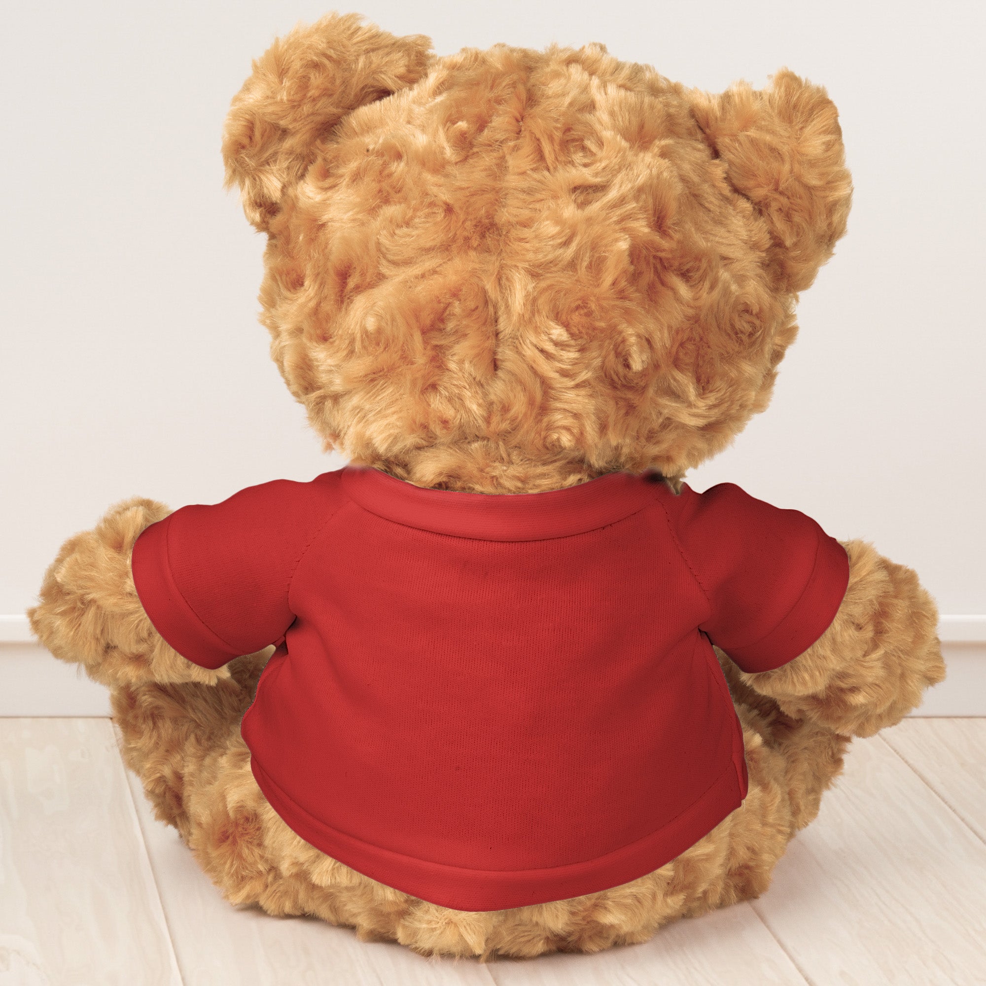 Cuddle This Bear Or Punch Him When You Miss Me - Teddy Bear With Personalized Shirt