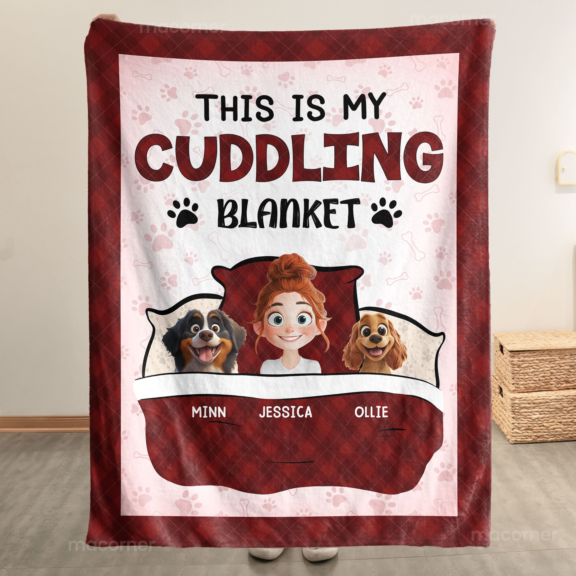 Cuddling Blanket - Personalized Blanket