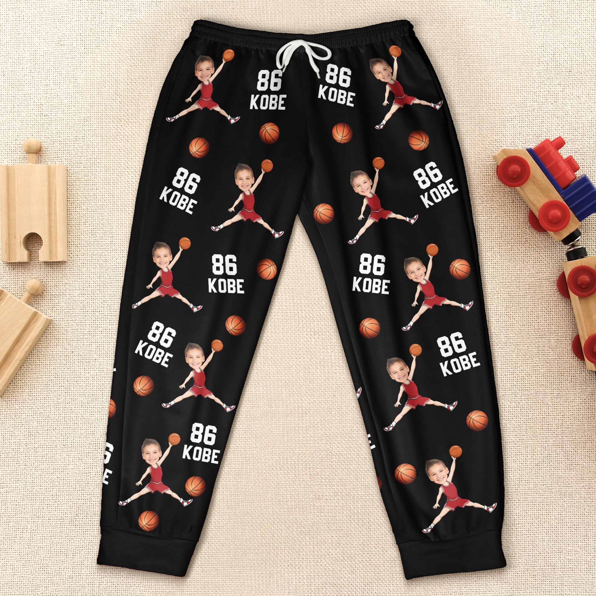 Custom Face Basketball Lovers - Personalized Sweatpants