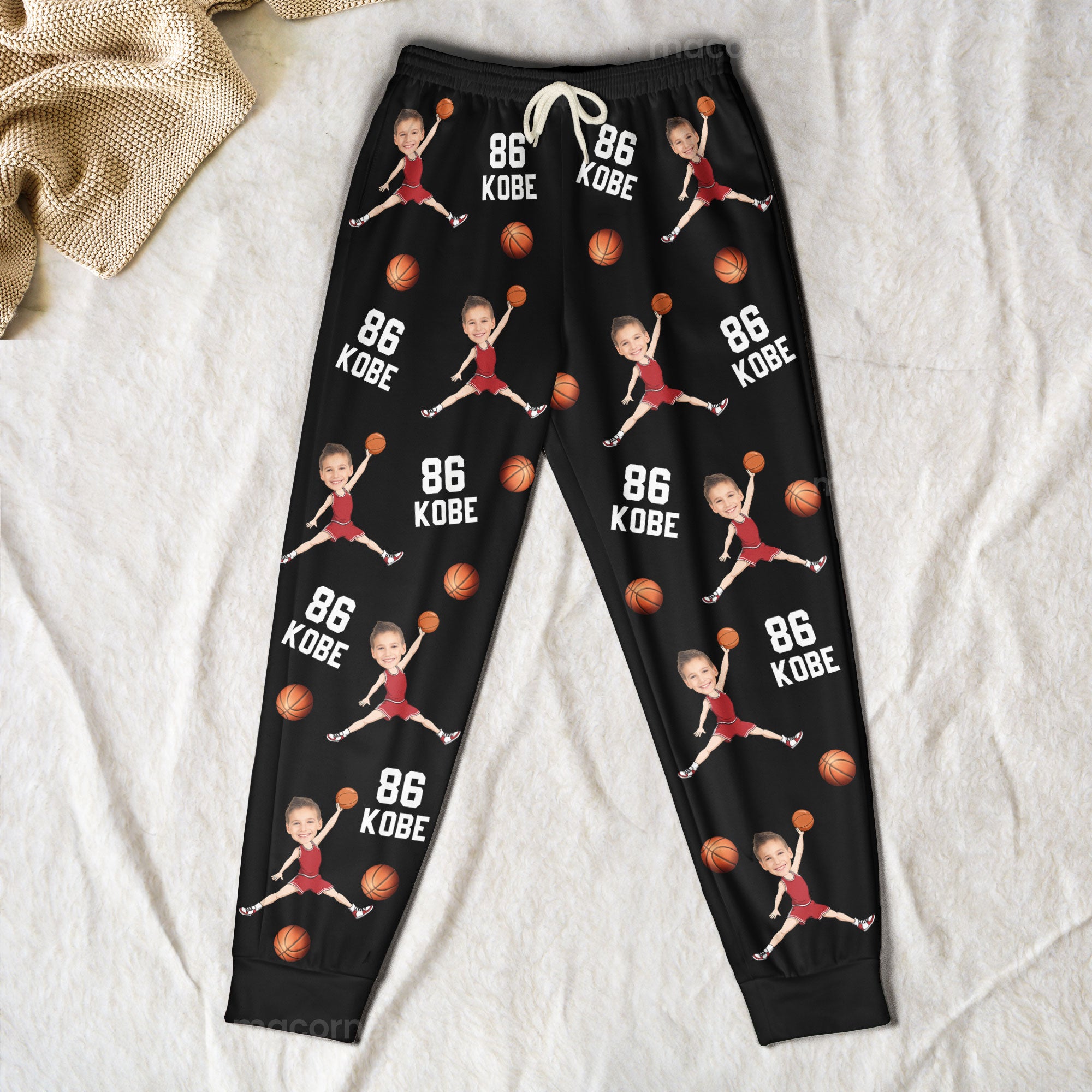 Custom Face Basketball Lovers - Personalized Sweatpants