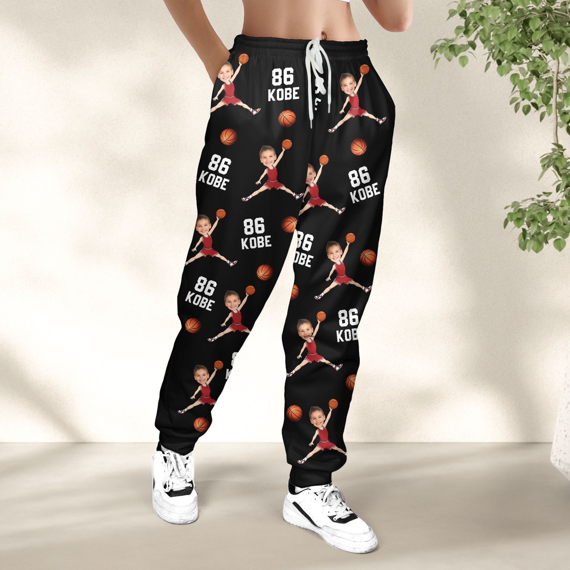 Custom Face Basketball Lovers - Personalized Sweatpants