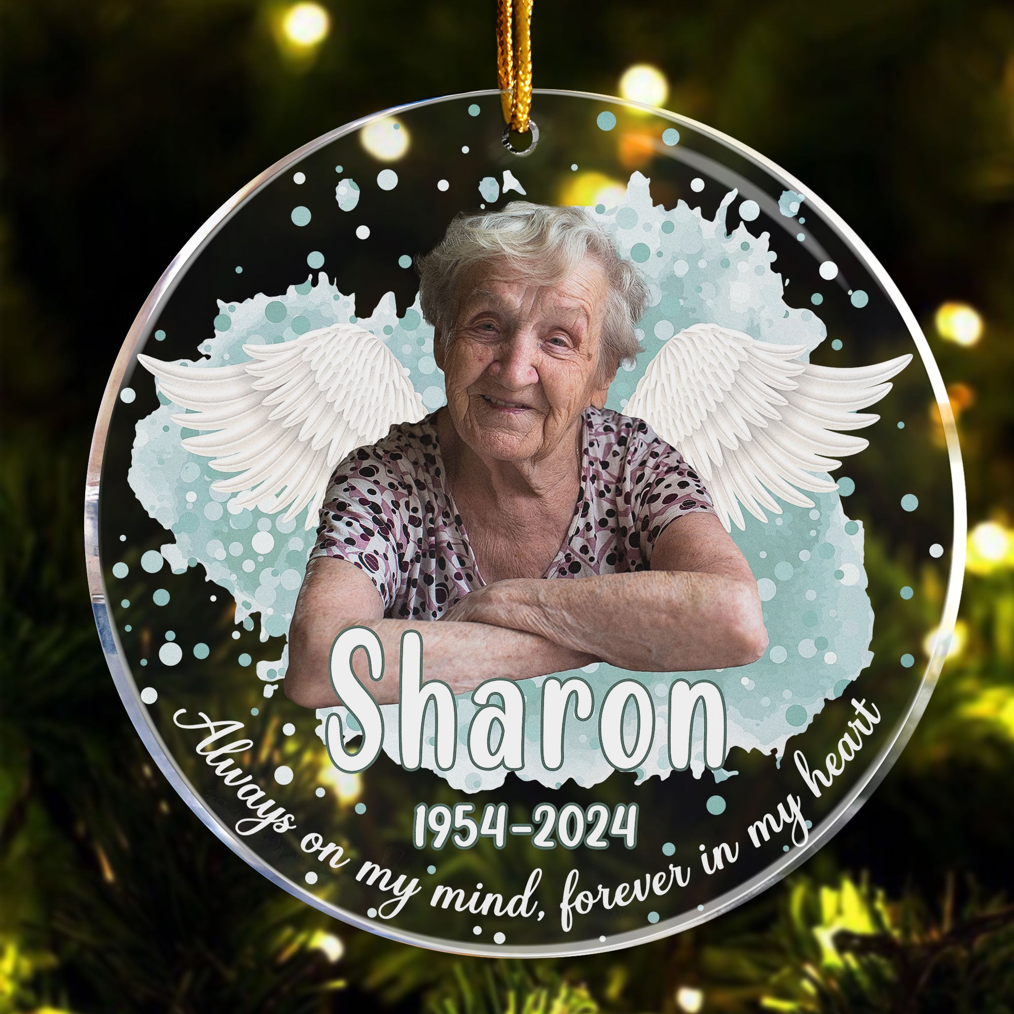 Custom Loved Ones Face - Personalized Acrylic Photo Ornament