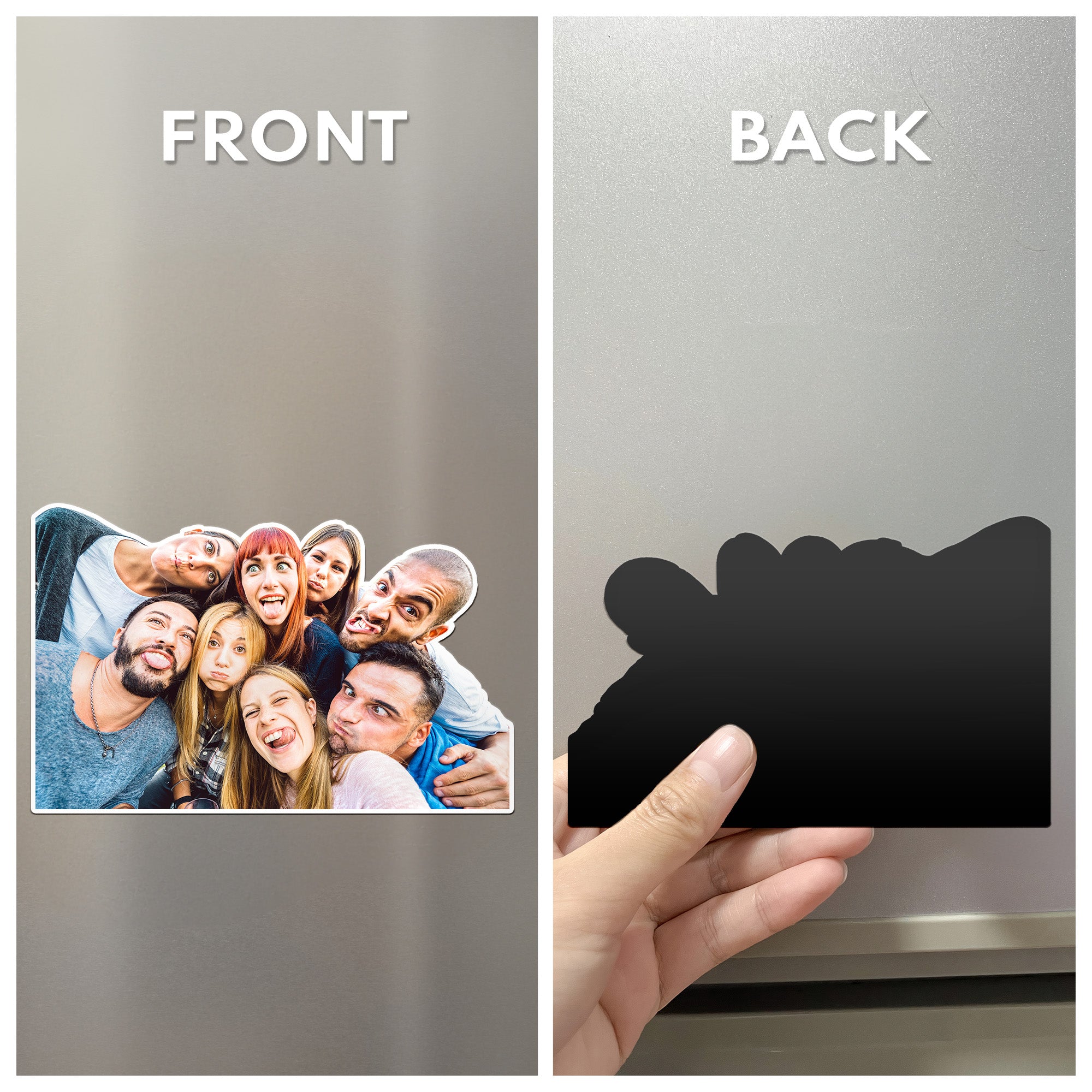 Custom Photo Funny Moments For Family, Friends, Coworkers - Personalized Photo Magnet