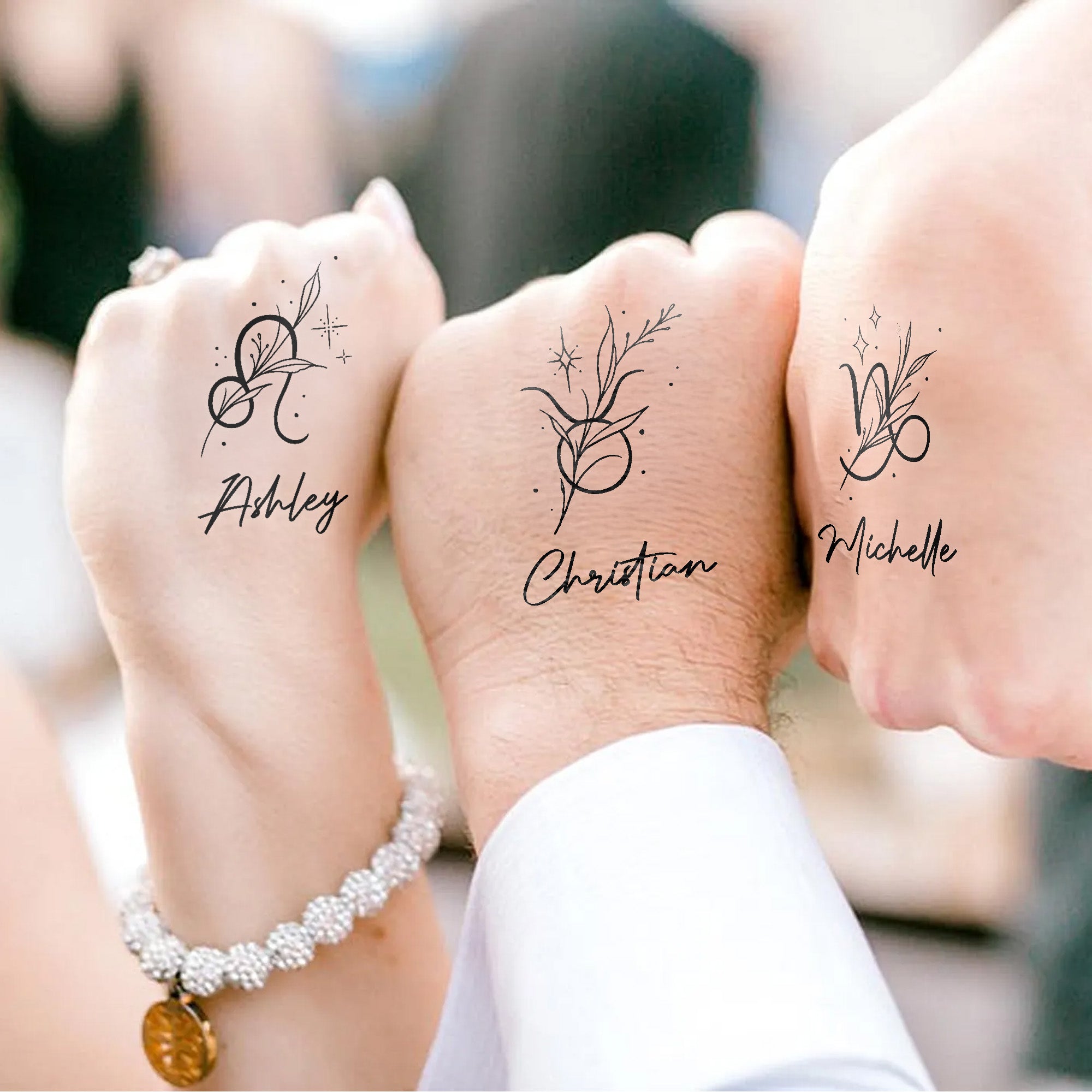 Custom Zodiac Sign Tattoo - Personalized Tattoo