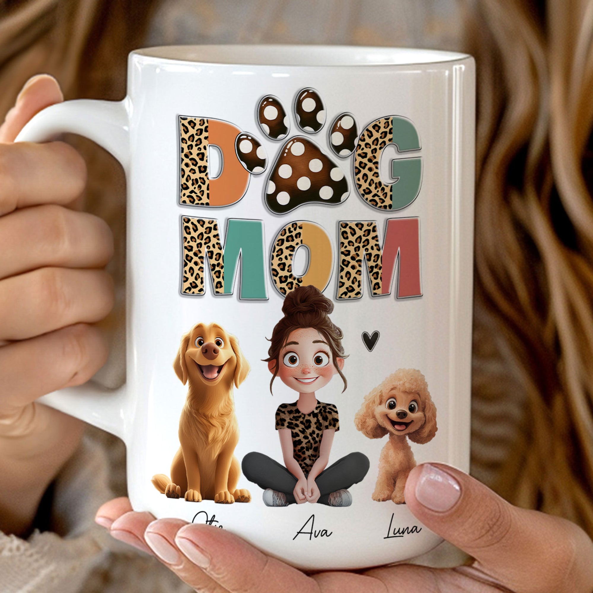 DOG MOM - Personalized Mug