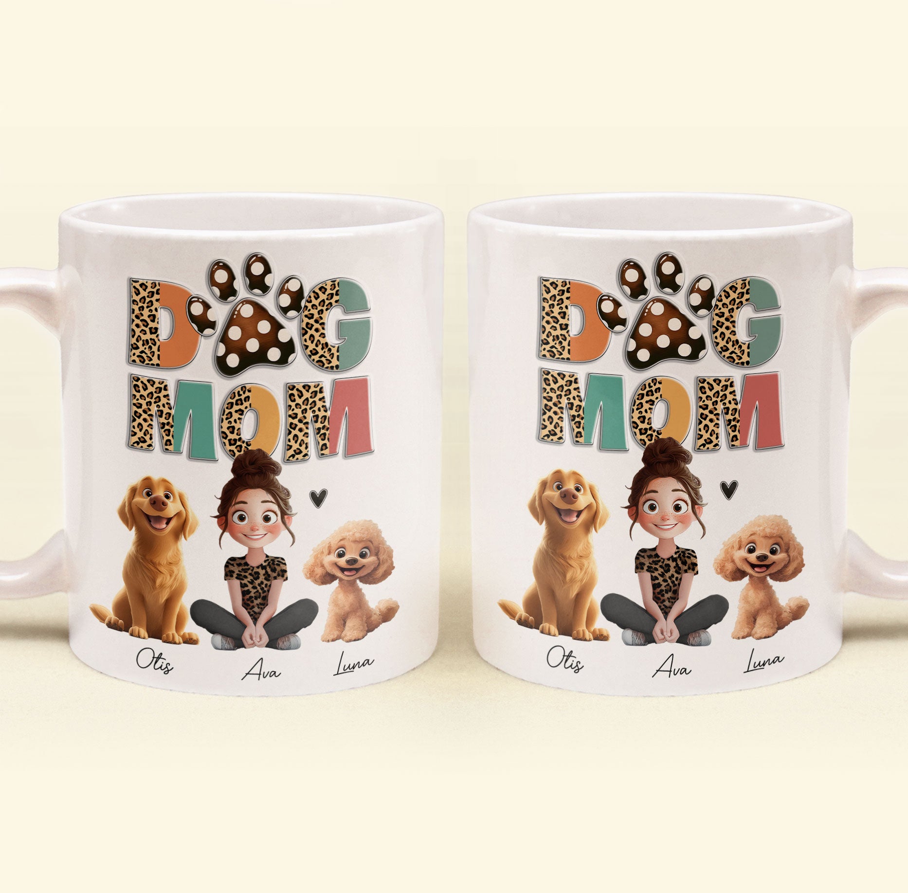 DOG MOM - Personalized Mug