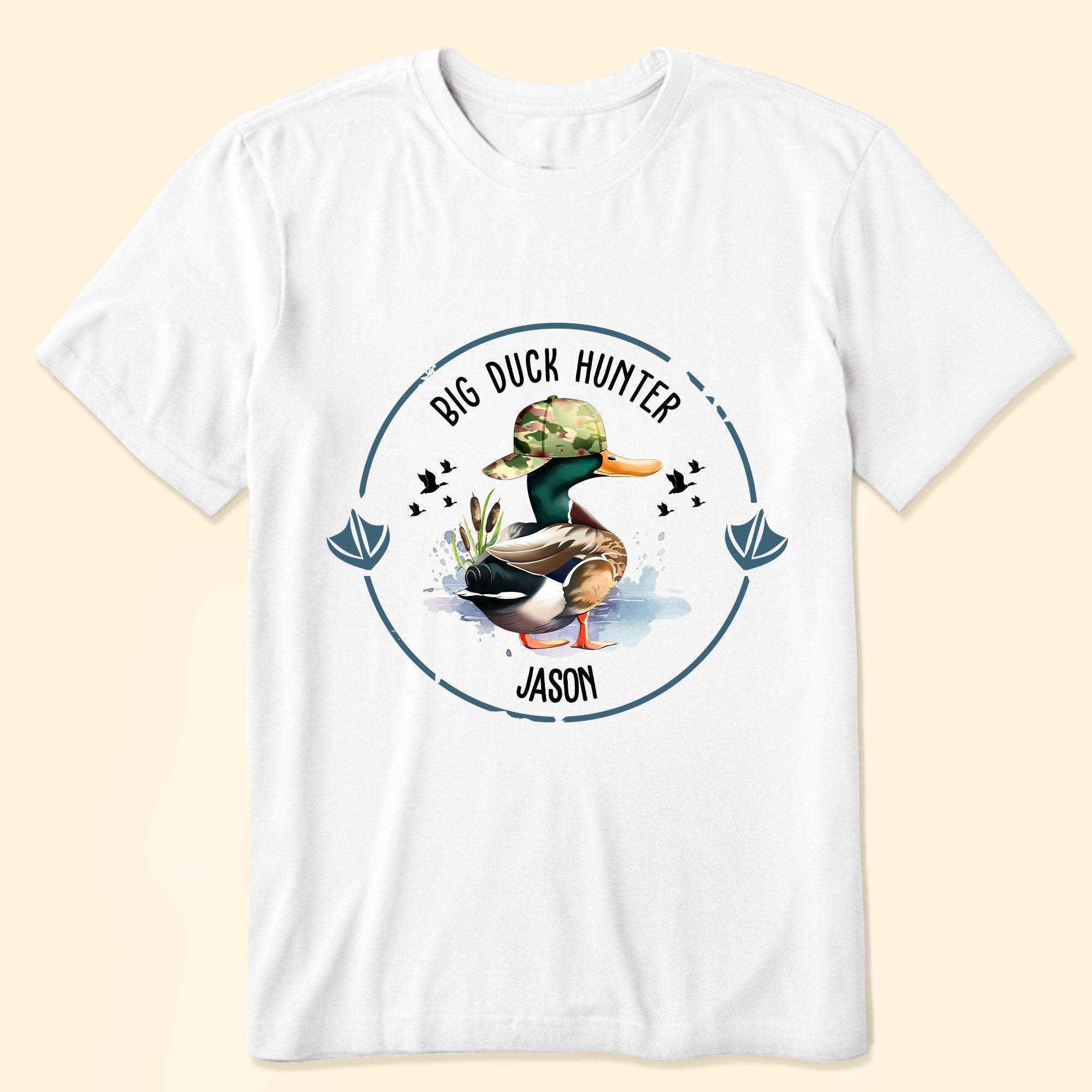 Daddy's Little Duck Hunter - Personalized Family Matching Shirts