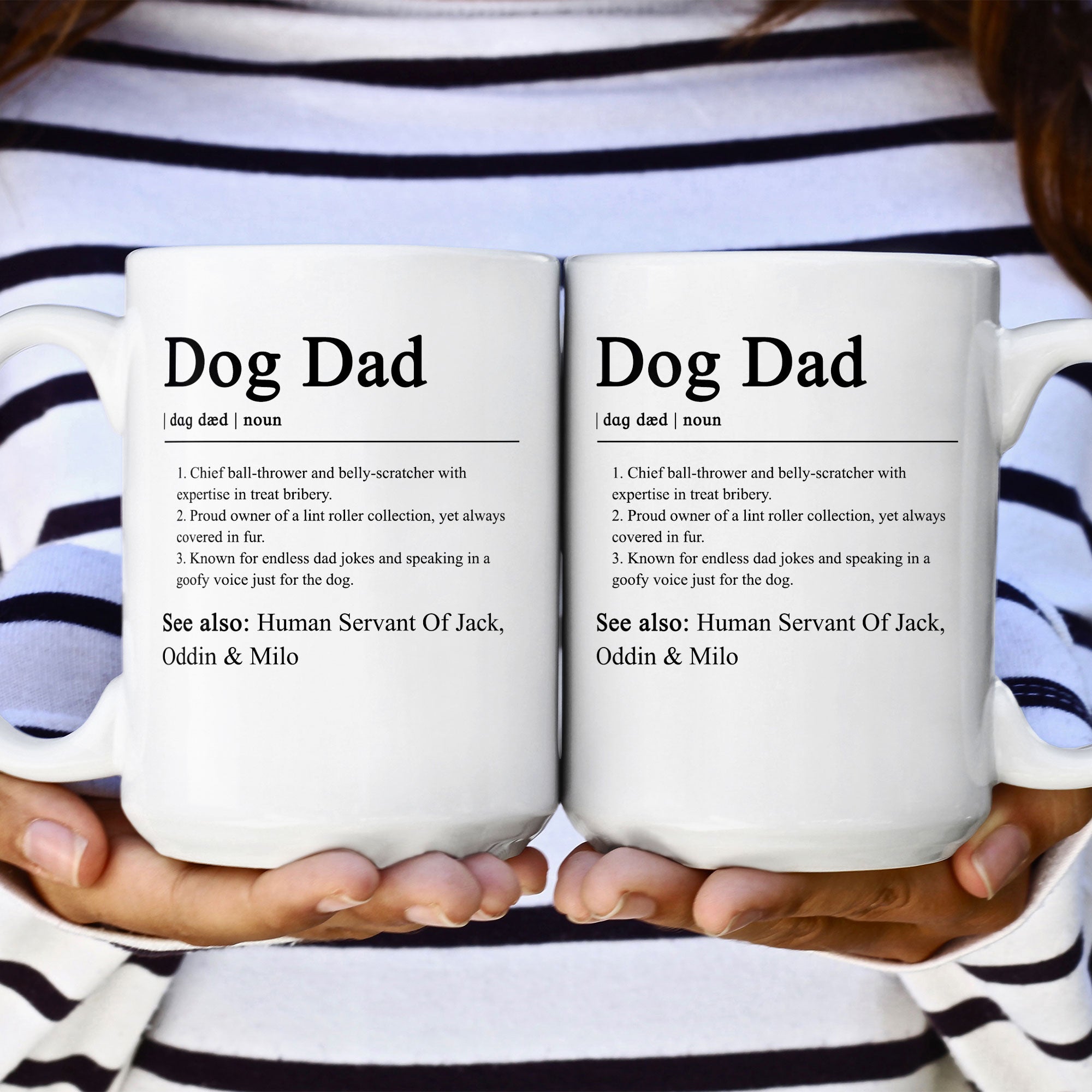 Dog Dad Definition - Personalized Mug