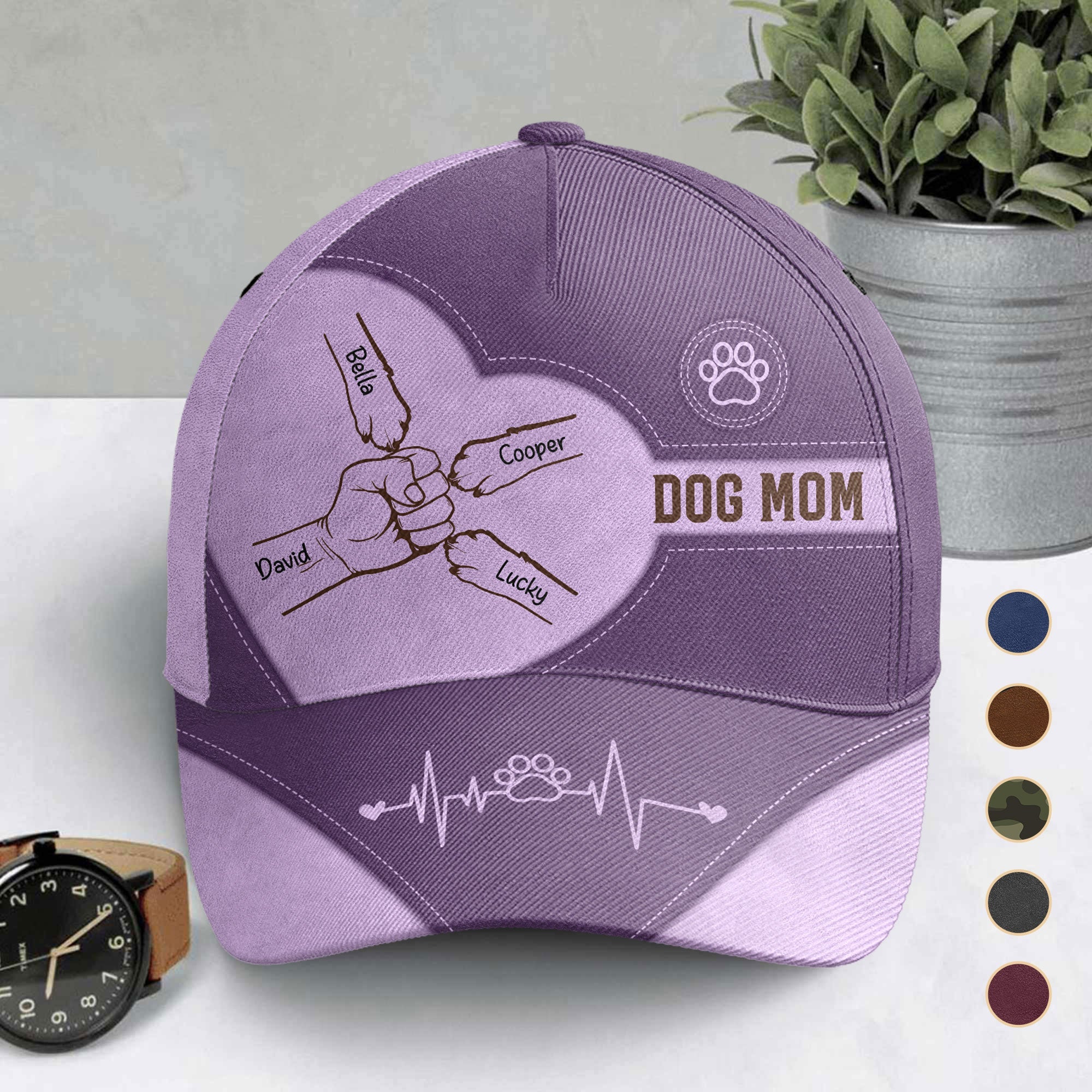 Dog Mom - Personalized Classic Cap