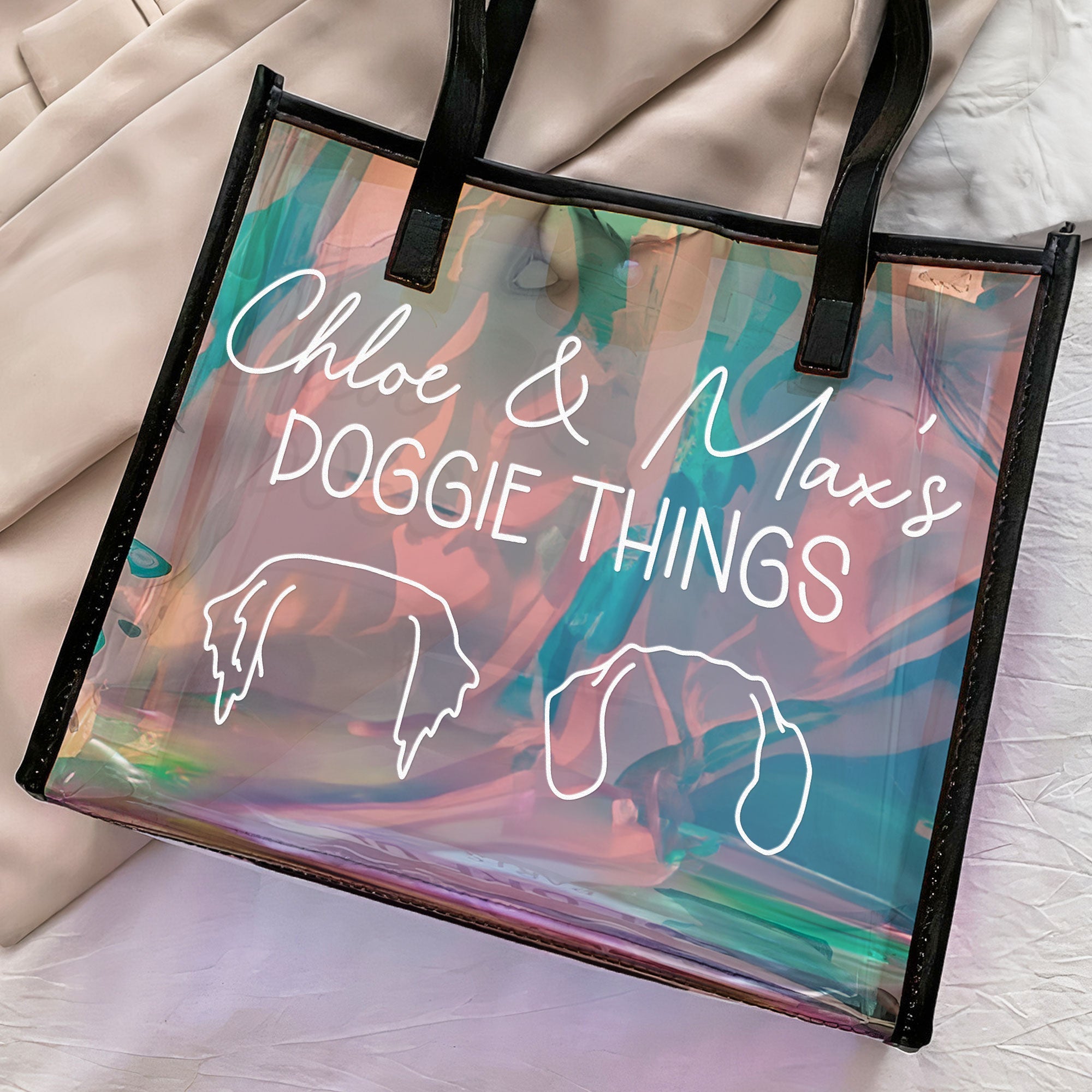 Doggie Things - Personalized Holographic Tote