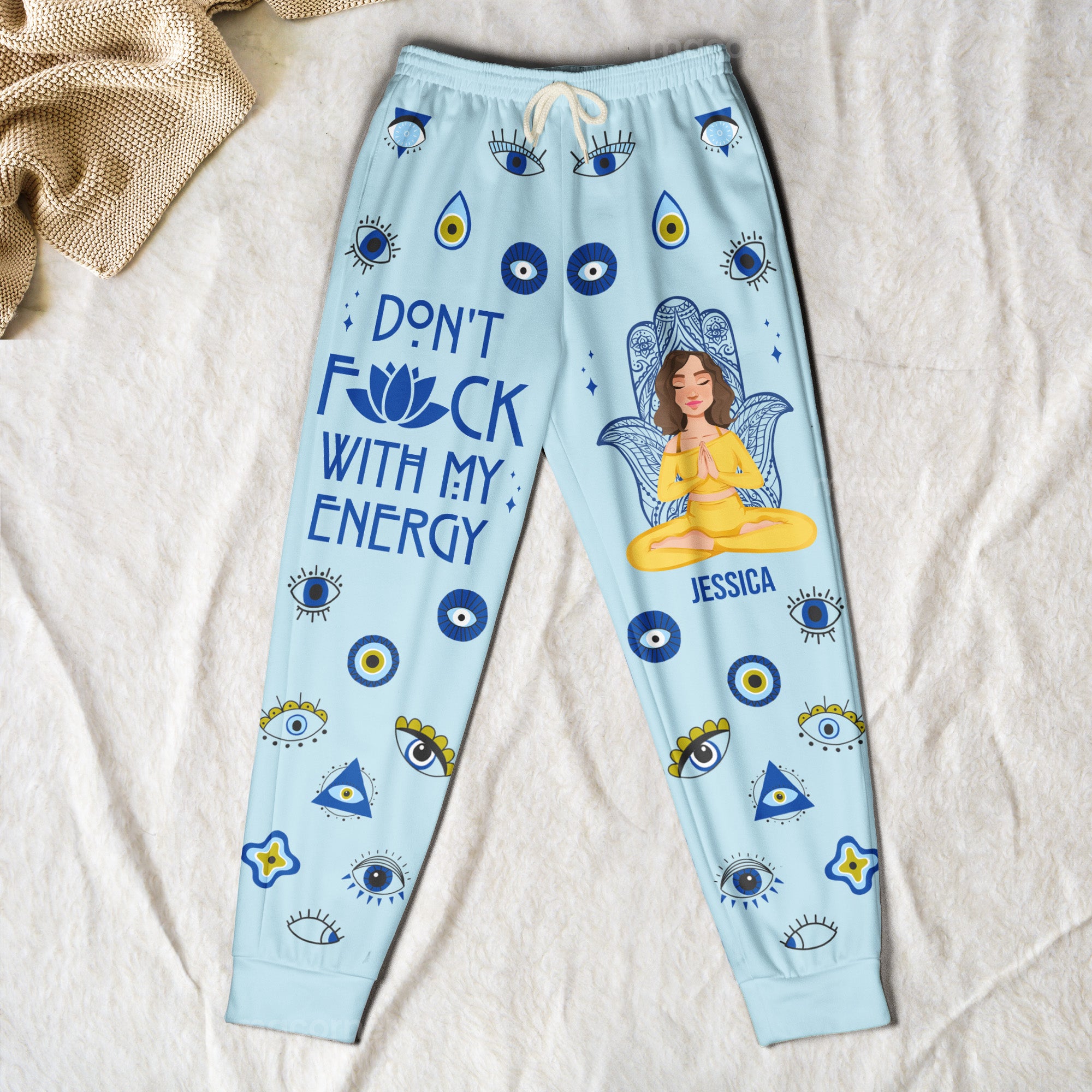 Don't Fuck With My Energy - Personalized Sweatpants